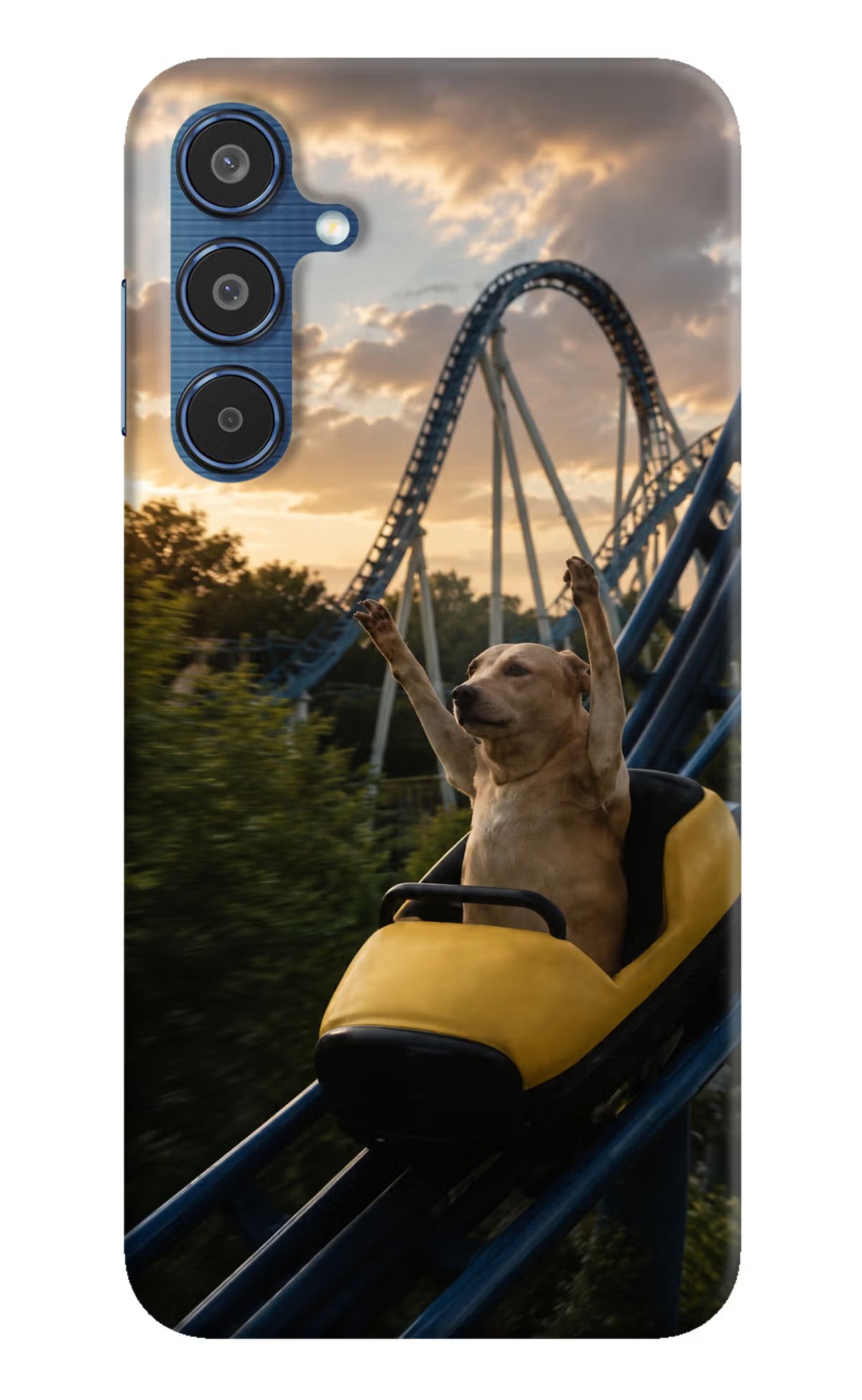 Rollercoaster Dog Samsung M35 5G Back Cover - Rollercoaster Dog Samsung M35 5G Back Cover Rollercoaster Dog Samsung M35 5G Back Cover