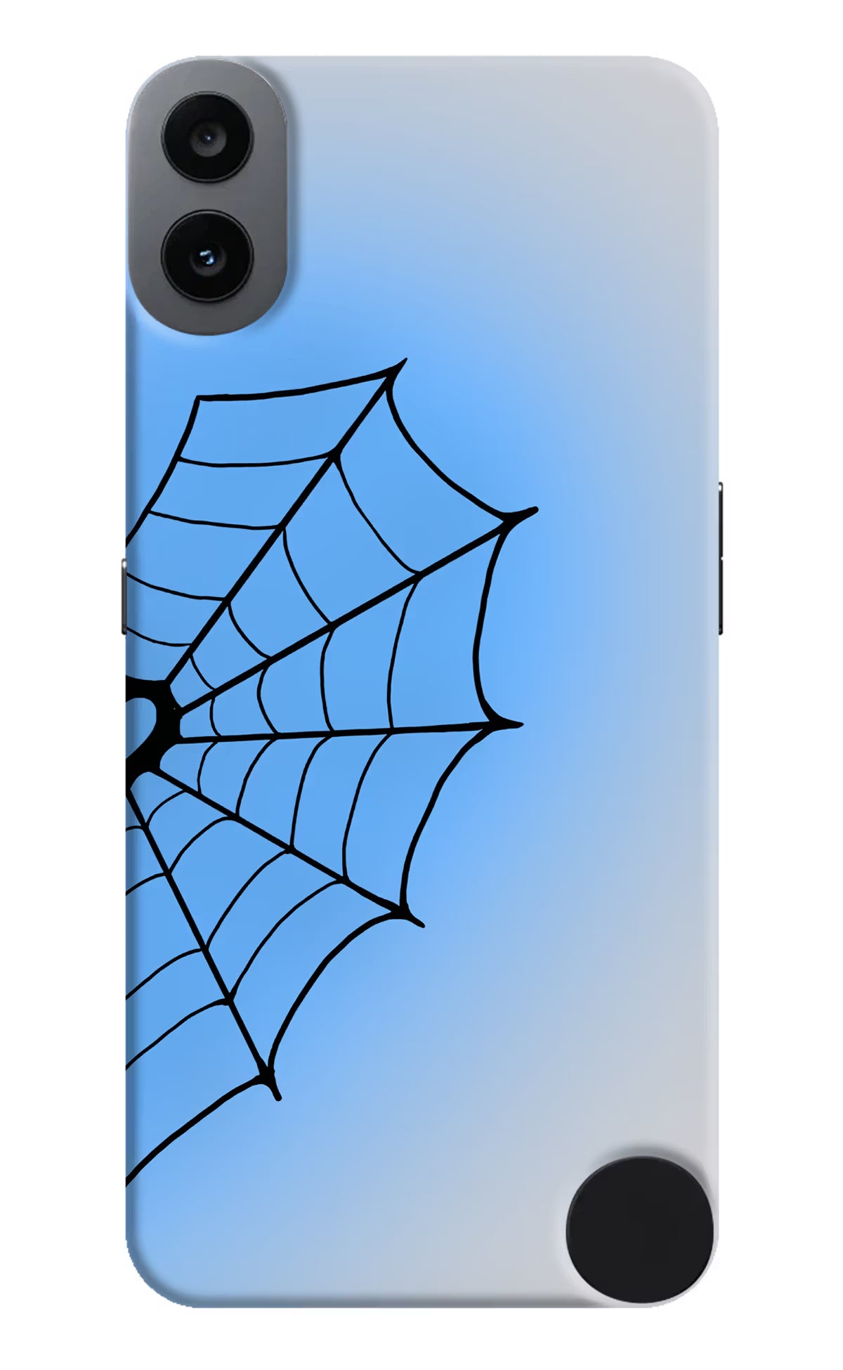 Blue Web CMF by Nothing Phone 1 Back Cover - Blue Web CMF by Nothing Phone 1 Back Cover Blue Web CMF by Nothing Phone 1 Back Cover