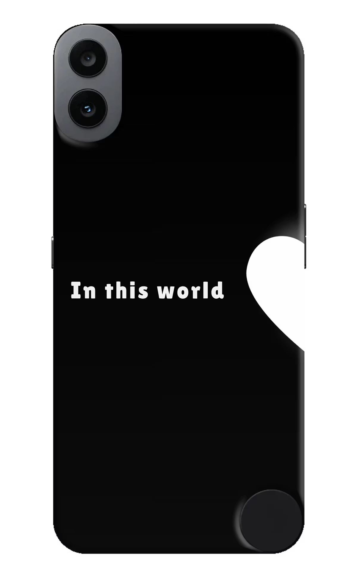 This World CMF by Nothing Phone 1 Back Cover - This World CMF by Nothing Phone 1 Back Cover This World CMF by Nothing Phone 1 Back Cover
