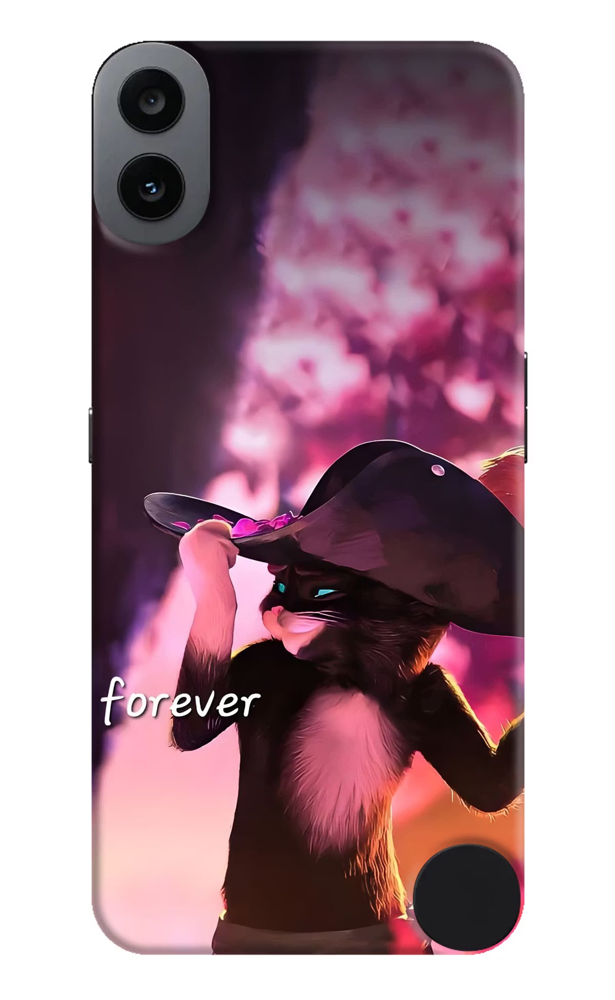 Forever Cat CMF by Nothing Phone 1 Back Cover - Forever Cat CMF by Nothing Phone 1 Back Cover Forever Cat CMF by Nothing Phone 1 Back Cover