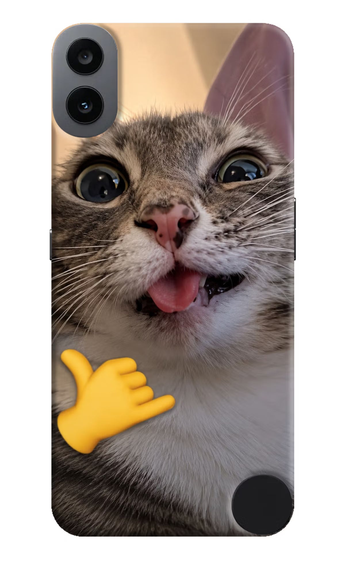Silly Cat Call CMF by Nothing Phone 1 Back Cover - Silly Cat Call CMF by Nothing Phone 1 Back Cover Silly Cat Call CMF by Nothing Phone 1 Back Cover
