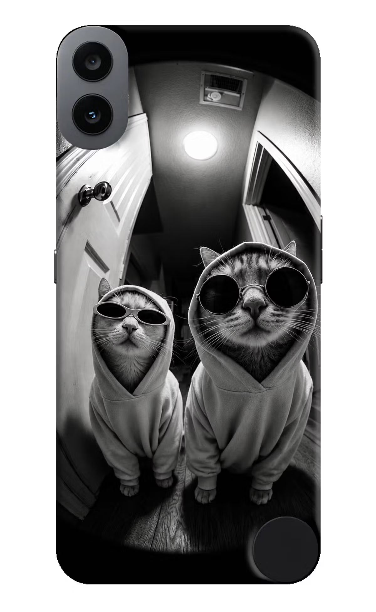 Hood Cats CMF by Nothing Phone 1 Back Cover - Hood Cats CMF by Nothing Phone 1 Back Cover Hood Cats CMF by Nothing Phone 1 Back Cover