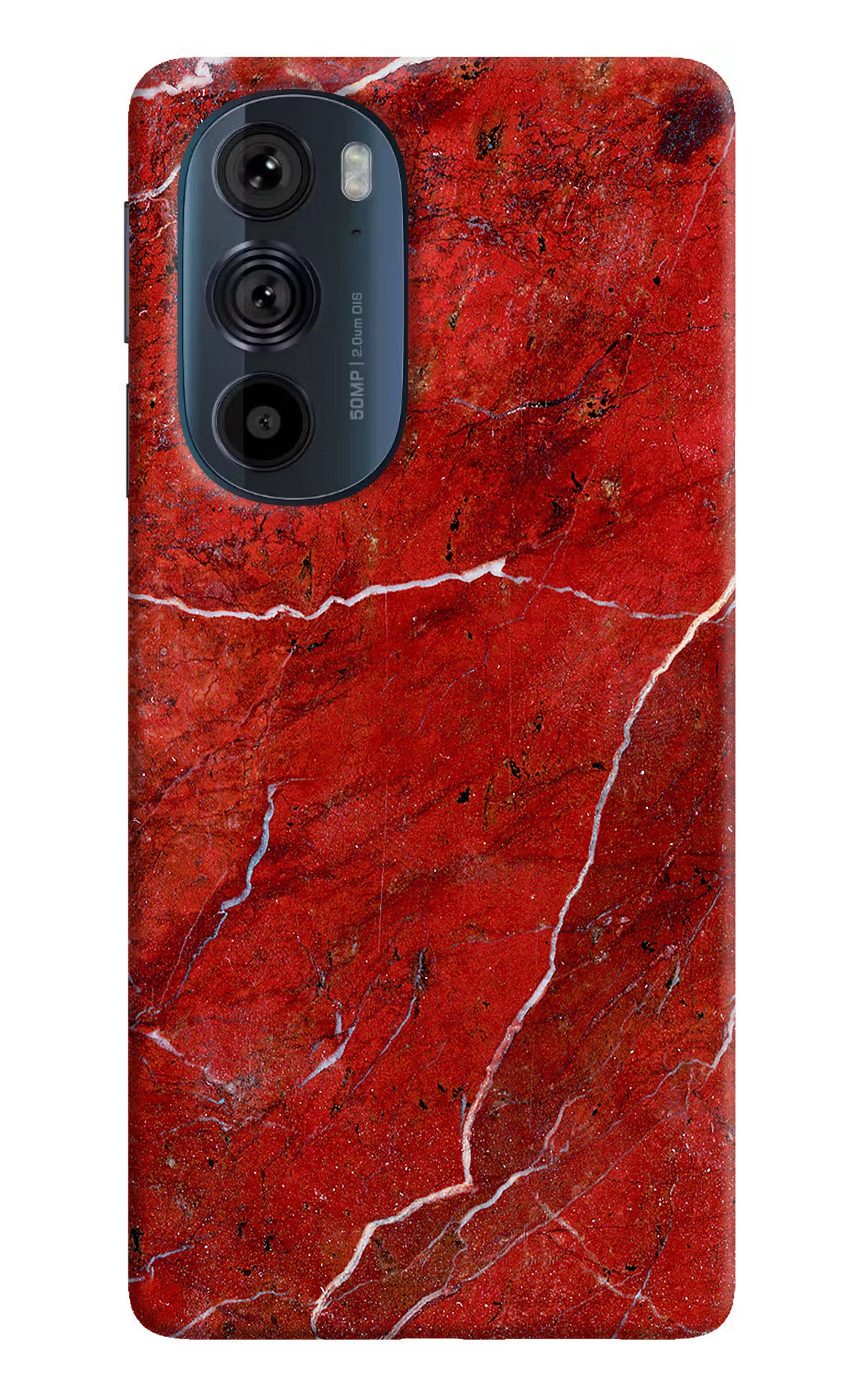 Red Marble Design Moto Edge 30 Pro Back Cover - Red Marble Design Moto Edge 30 Pro Hard Case Back Cover by Casekaro Red Marble Design Moto Edge 30 Pro Hard Case Back Cover by Casekaro
