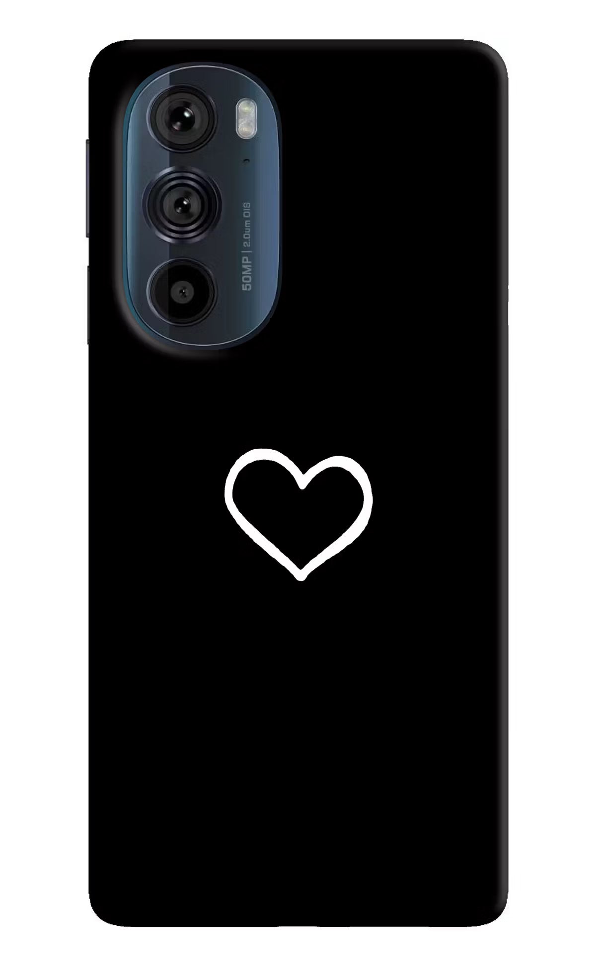 Heart Moto Edge 30 Pro Back Cover - Heart Moto Edge 30 Pro Hard Case Back Cover by Casekaro Heart Moto Edge 30 Pro Hard Case Back Cover by Casekaro
