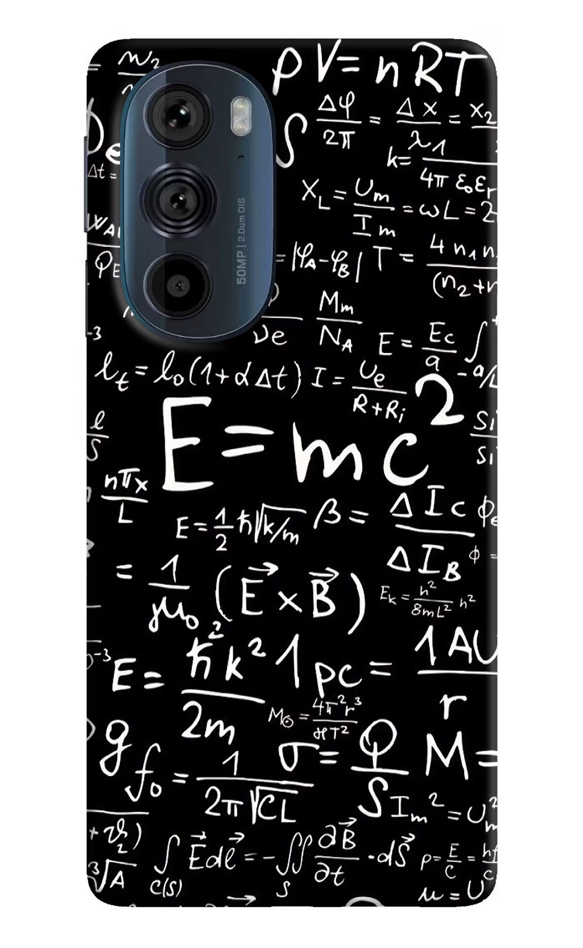 Physics Formula Moto Edge 30 Pro Hard Case Back Cover by Casekaro