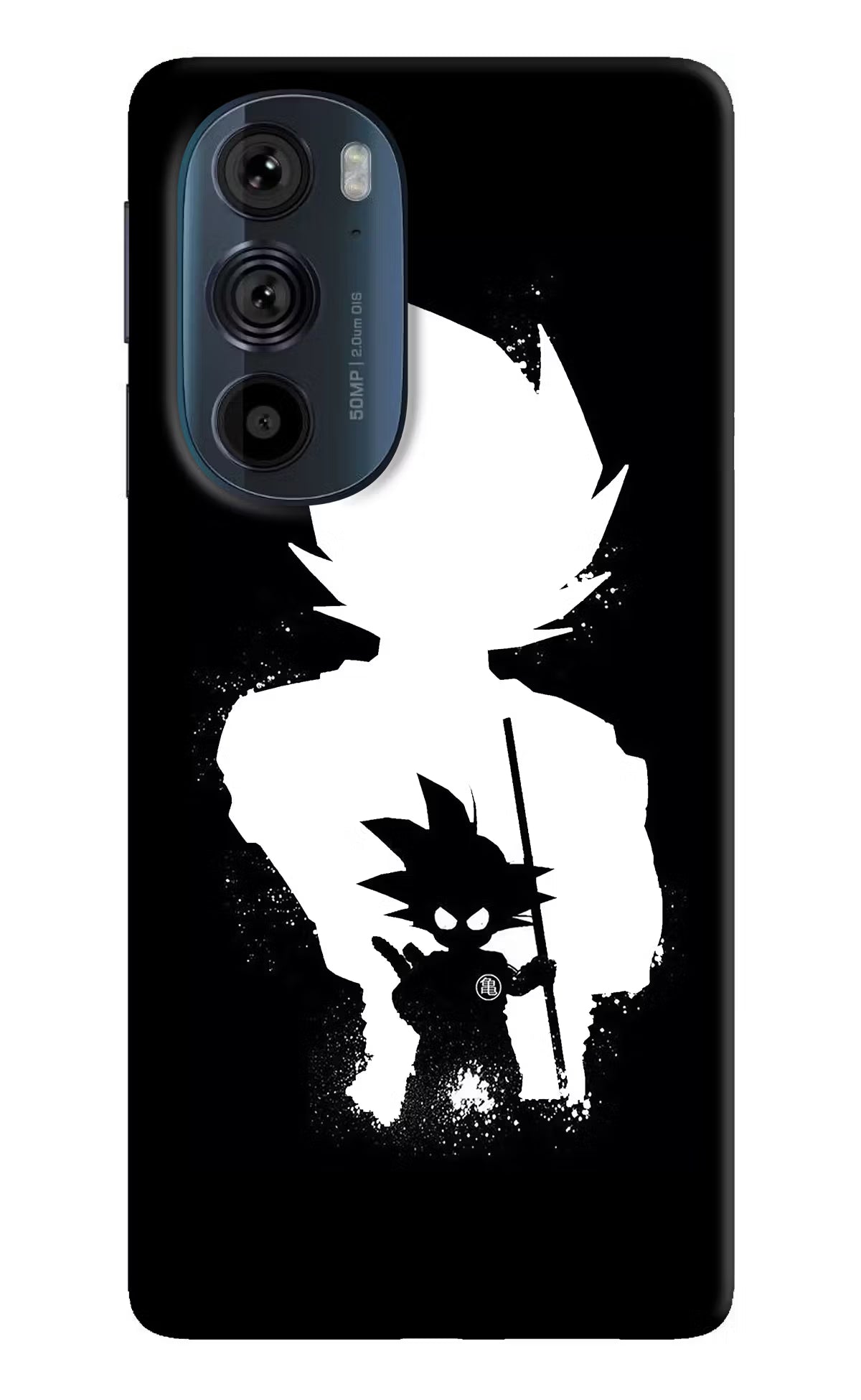 Goku Shadow Moto Edge 30 Pro Back Cover - Goku Shadow Moto Edge 30 Pro Hard Case Back Cover by Casekaro Goku Shadow Moto Edge 30 Pro Hard Case Back Cover by Casekaro
