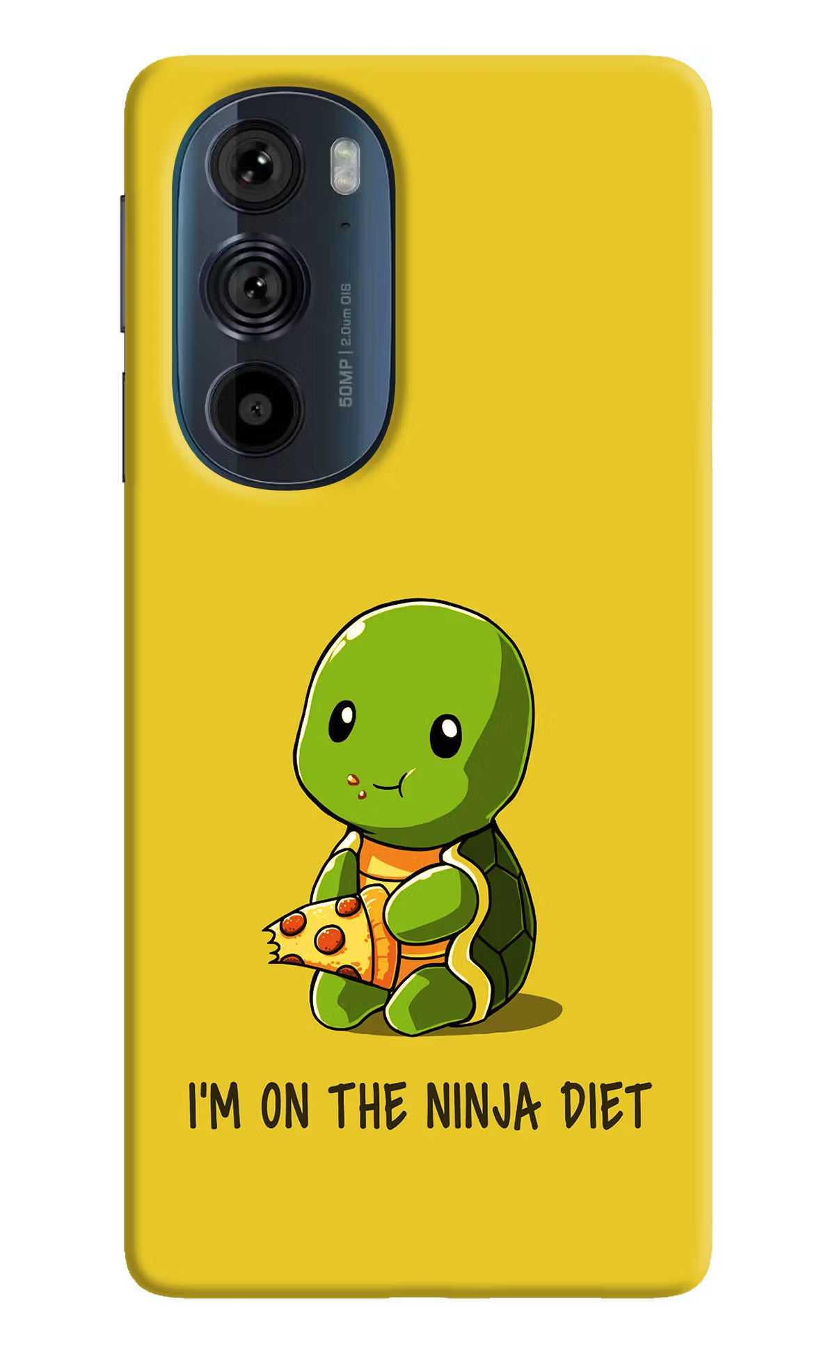 I'm on Ninja Diet Moto Edge 30 Pro Back Cover - I'm on Ninja Diet Moto Edge 30 Pro Hard Case Back Cover by Casekaro I'm on Ninja Diet Moto Edge 30 Pro Hard Case Back Cover by Casekaro