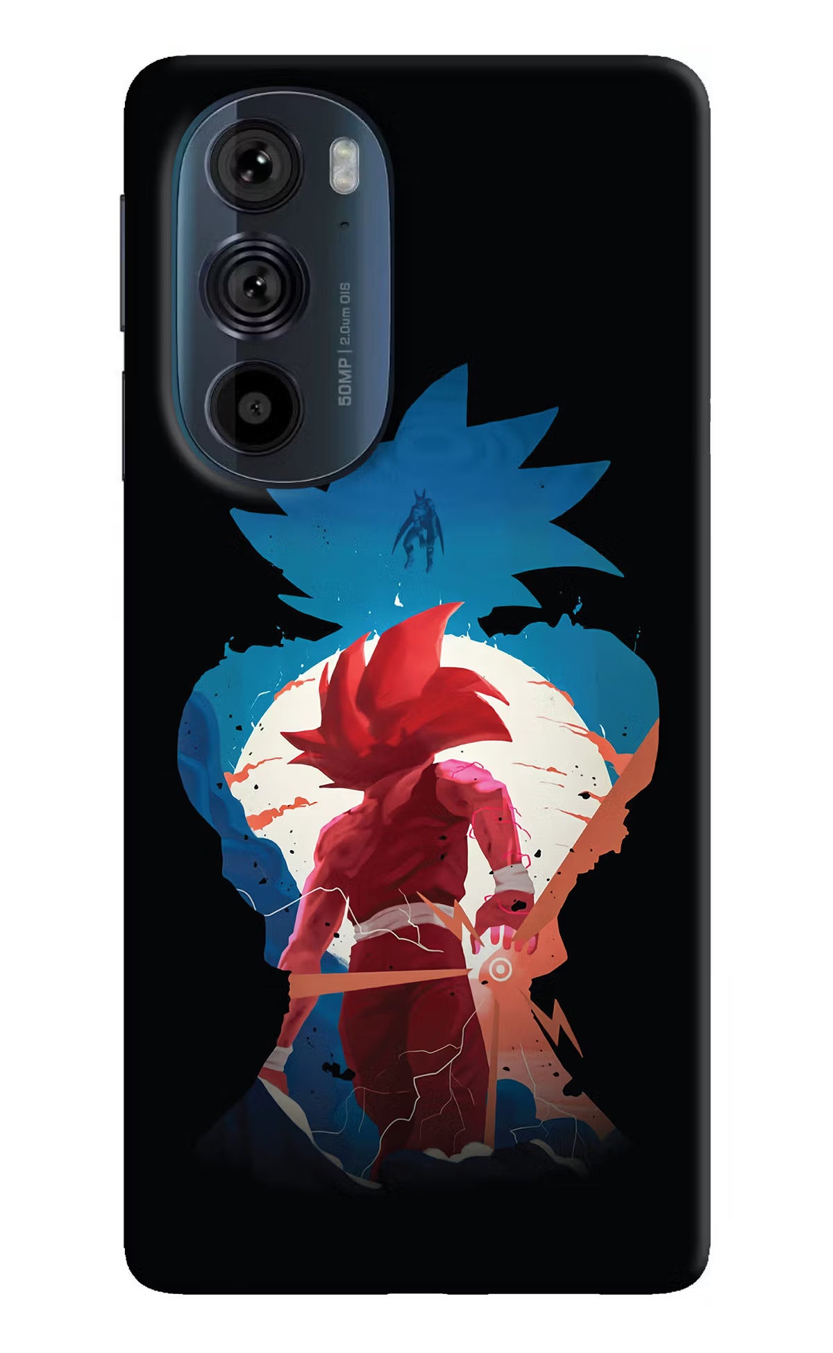 Goku Moto Edge 30 Pro Back Cover - Goku Moto Edge 30 Pro Hard Case Back Cover by Casekaro Goku Moto Edge 30 Pro Hard Case Back Cover by Casekaro