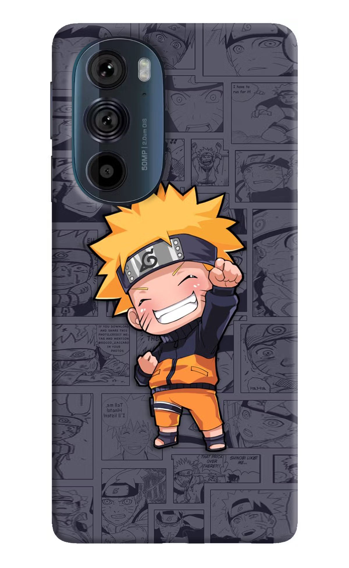 Chota Naruto Moto Edge 30 Pro Back Cover - Chota Naruto Moto Edge 30 Pro Hard Case Back Cover by Casekaro Chota Naruto Moto Edge 30 Pro Hard Case Back Cover by Casekaro