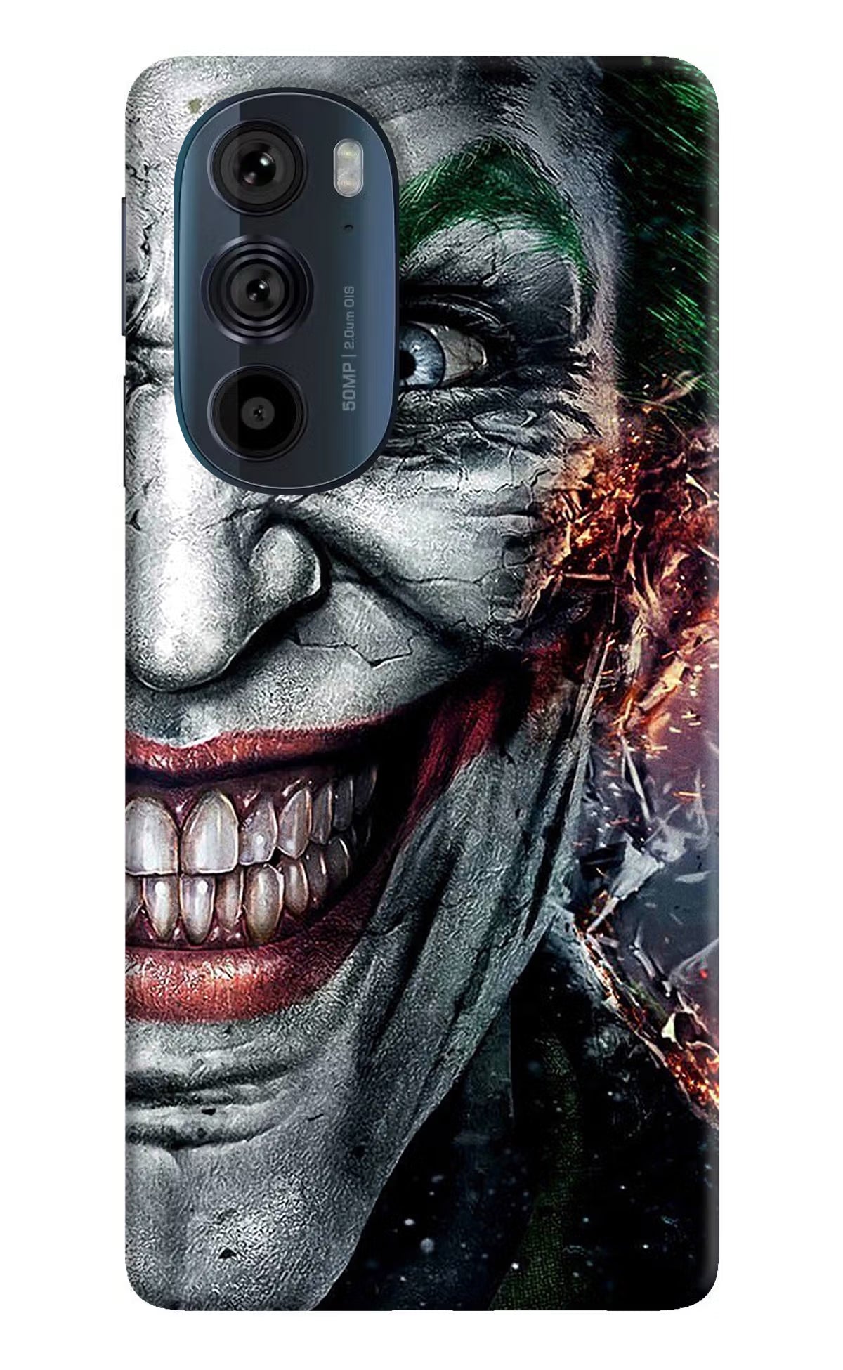 Joker Cam Moto Edge 30 Pro Back Cover - Joker Cam Moto Edge 30 Pro Hard Case Back Cover by Casekaro Joker Cam Moto Edge 30 Pro Hard Case Back Cover by Casekaro