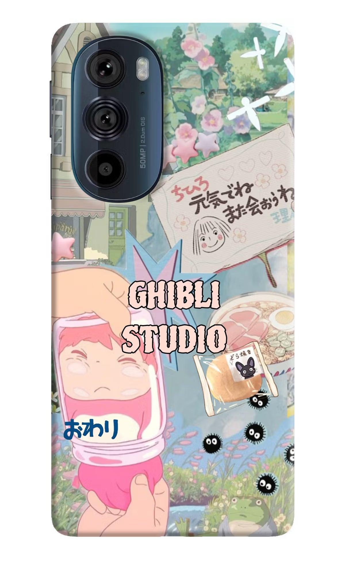 Studio Ghibli Moto Edge 30 Pro Back Cover - Studio Ghibli Moto Edge 30 Pro Back Cover Studio Ghibli Moto Edge 30 Pro Back Cover