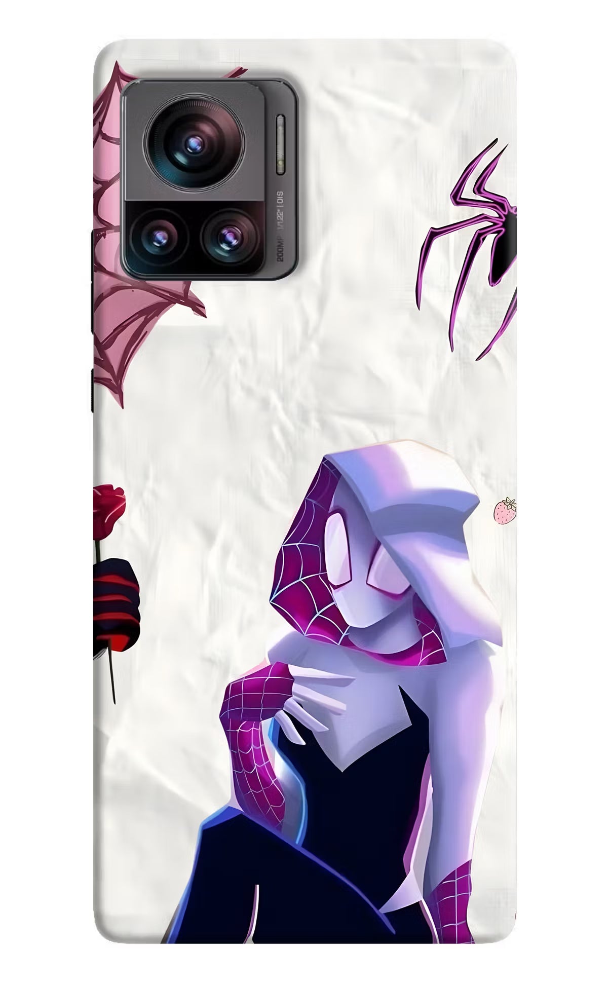 Gwen Verse Moto Edge 30 Ultra Back Cover - Gwen Verse Moto Edge 30 Ultra Back Cover Gwen Verse Moto Edge 30 Ultra Back Cover