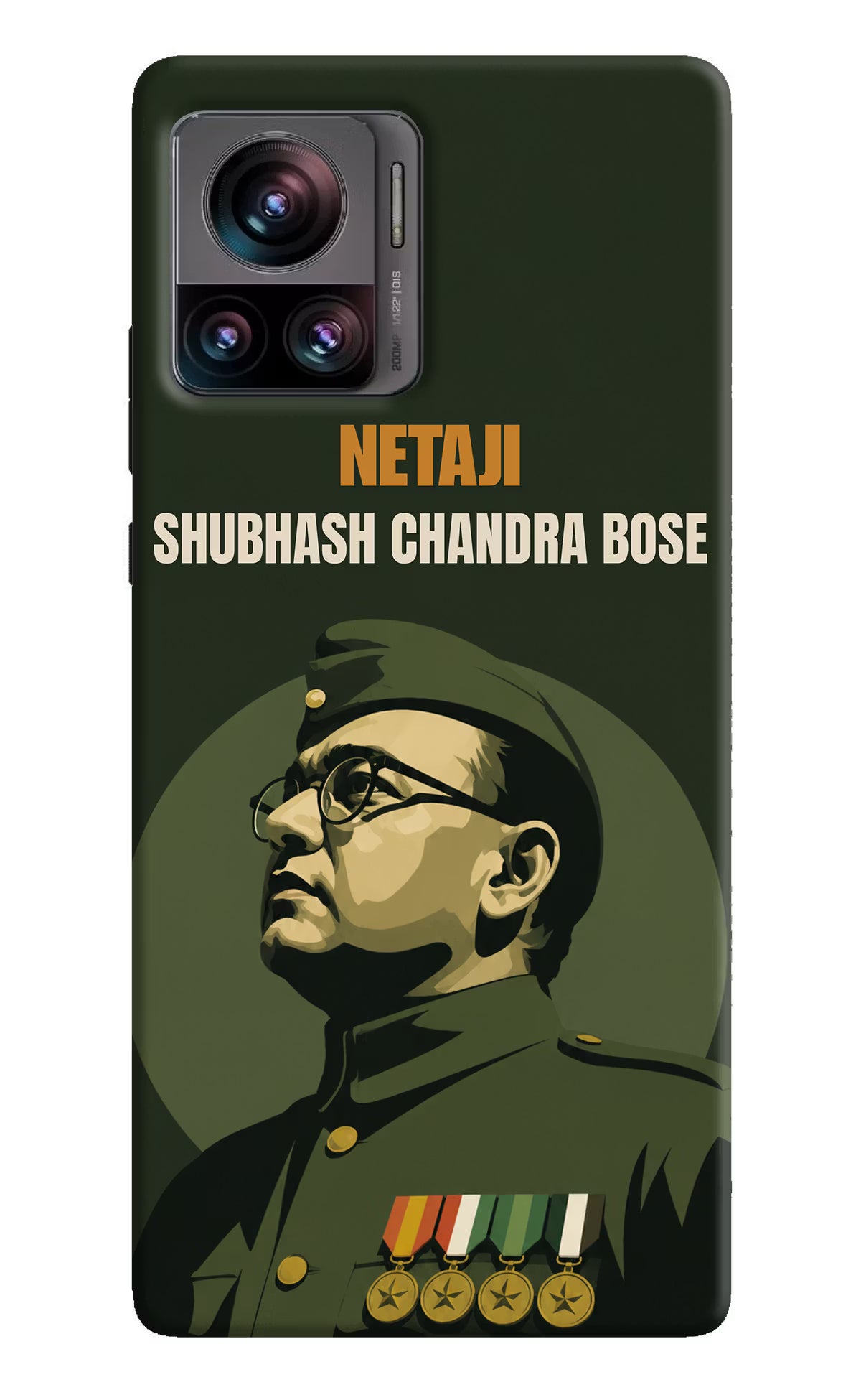 Netaji Legacy Moto Edge 30 Ultra Back Cover - Netaji Legacy Moto Edge 30 Ultra Back Cover Netaji Legacy Moto Edge 30 Ultra Back Cover