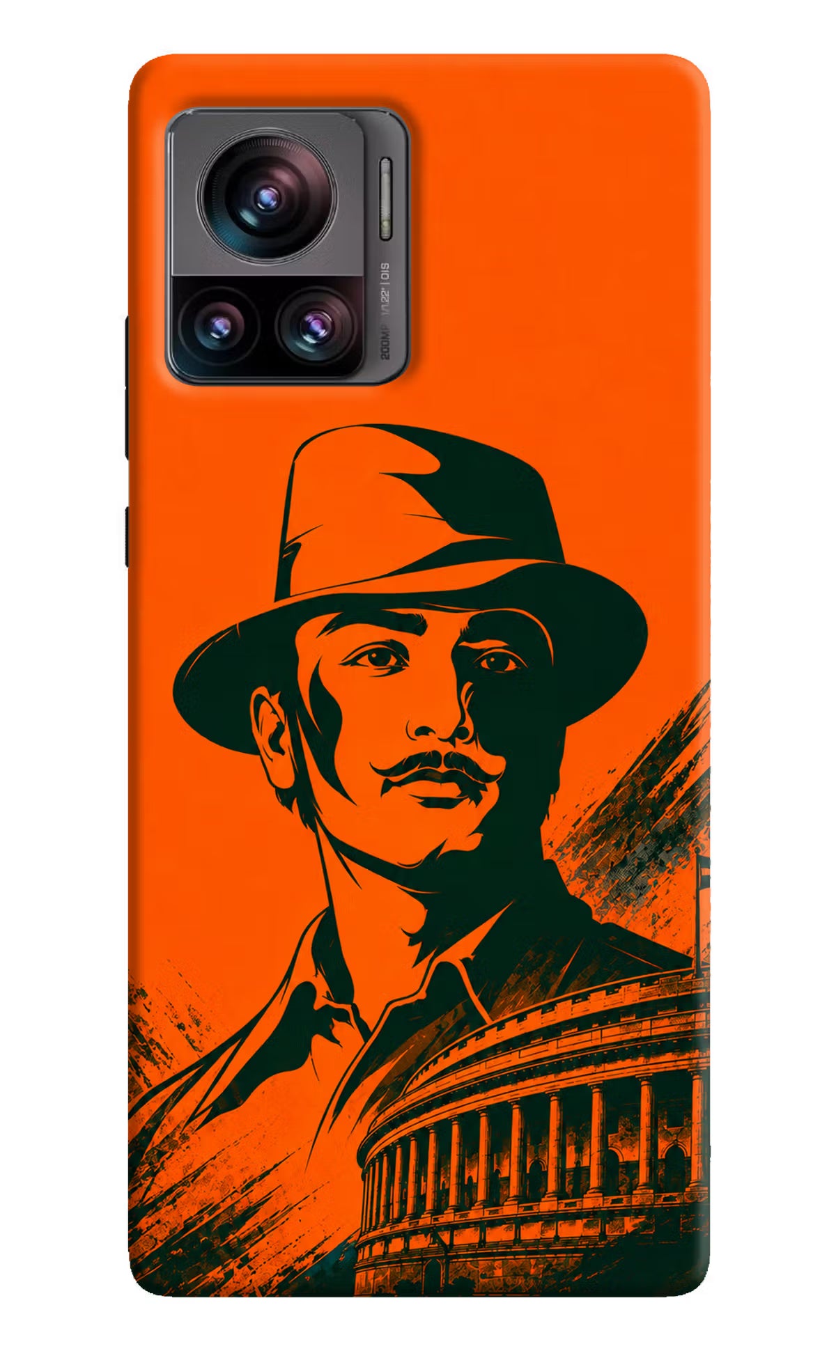Bhagat Singh Legacy Moto Edge 30 Ultra Back Cover - Bhagat Singh Legacy Moto Edge 30 Ultra Back Cover Bhagat Singh Legacy Moto Edge 30 Ultra Back Cover