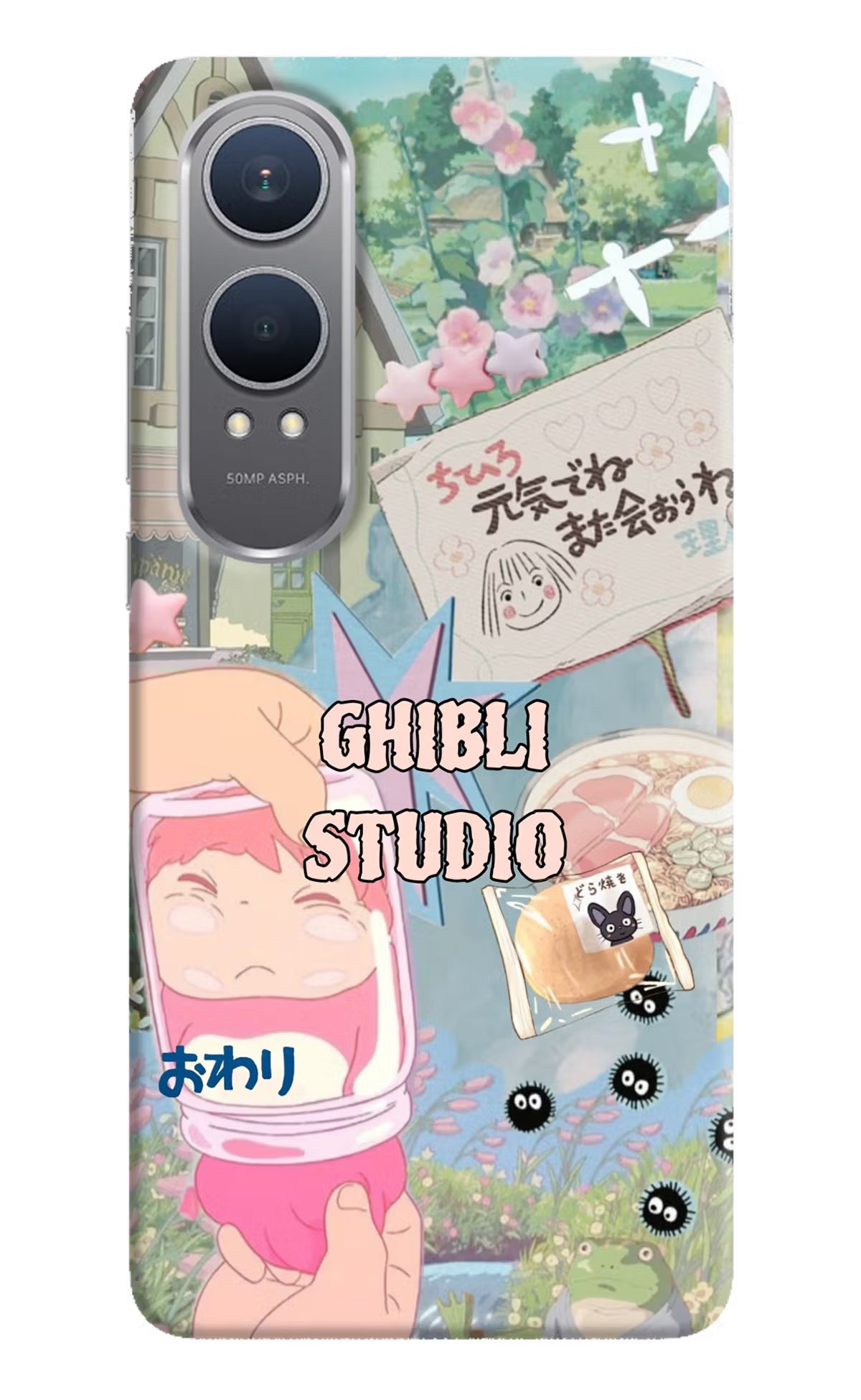 Studio Ghibli OnePlus Nord CE4 Lite Back Cover - Studio Ghibli OnePlus Nord CE4 Lite Back Cover Studio Ghibli OnePlus Nord CE4 Lite Back Cover