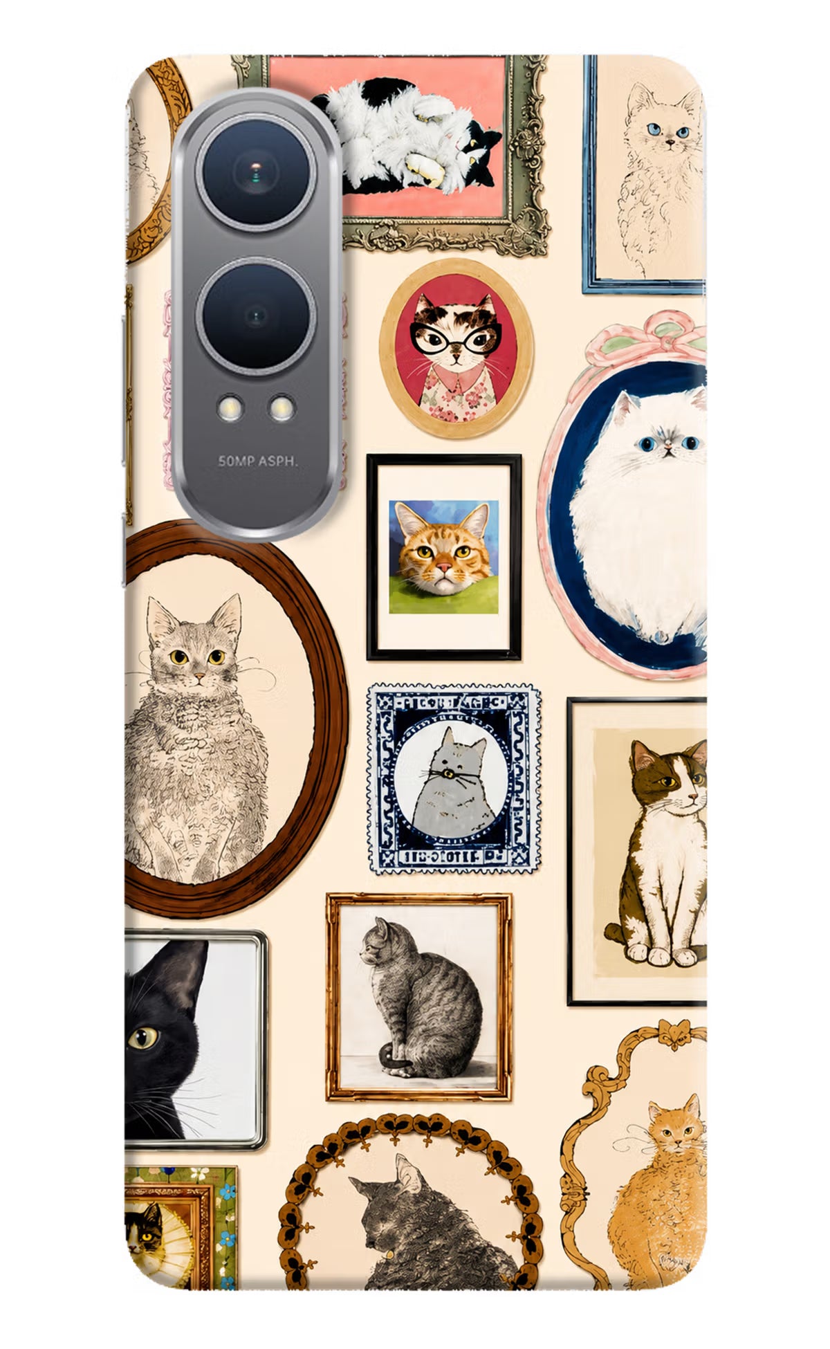 Mirror Cats OnePlus Nord CE4 Lite Back Cover - Mirror Cats OnePlus Nord CE4 Lite Back Cover Mirror Cats OnePlus Nord CE4 Lite Back Cover