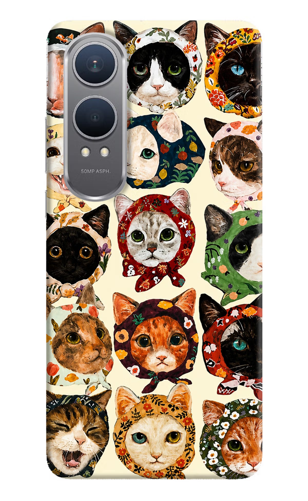 Cool Cat OnePlus Nord CE4 Lite Back Cover - Cool Cat OnePlus Nord CE4 Lite Back Cover Cool Cat OnePlus Nord CE4 Lite Back Cover