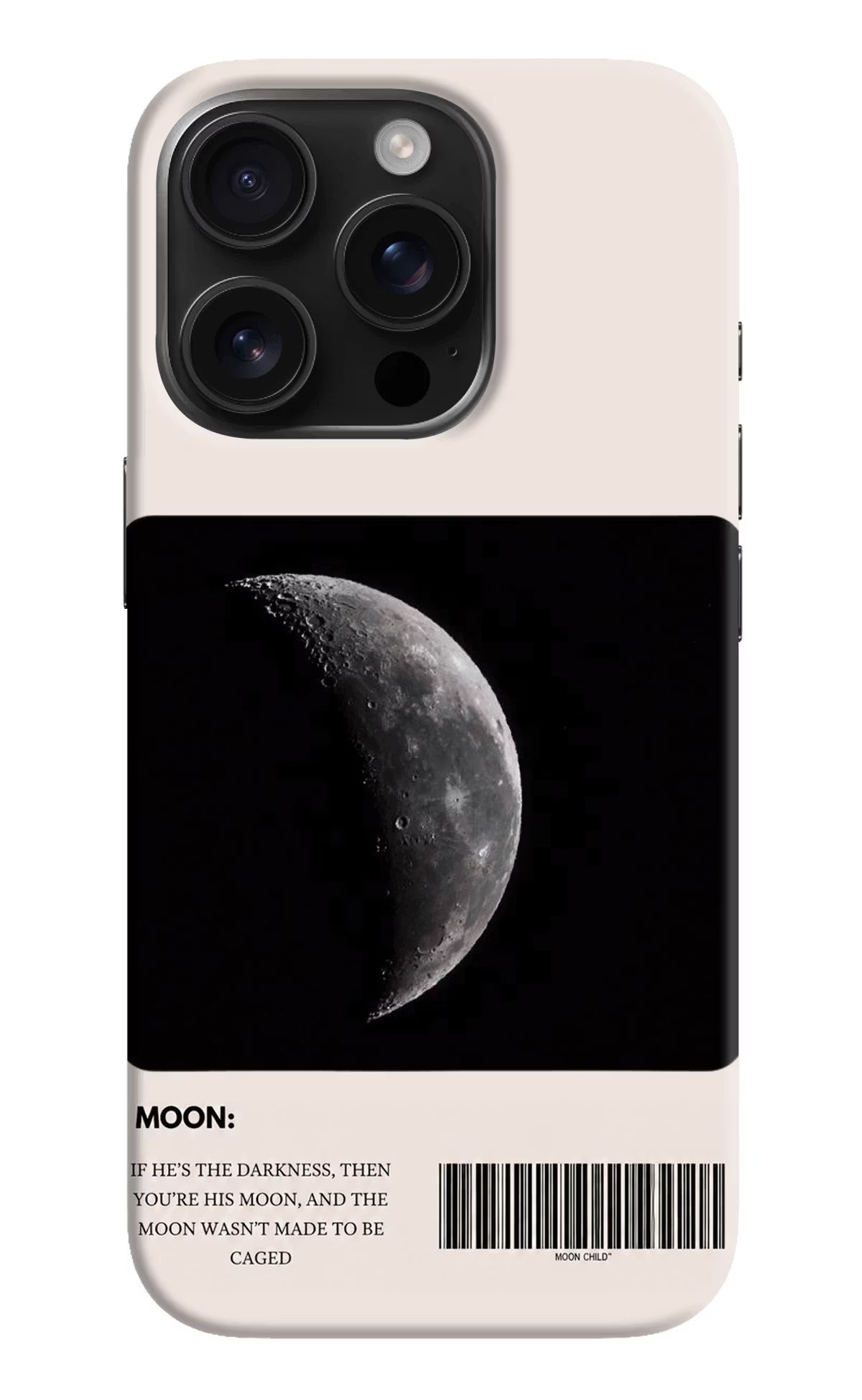 Moon Phase iPhone 16 Pro Back Cover - Moon Phase iPhone 16 Pro Back Cover Moon Phase iPhone 16 Pro Back Cover