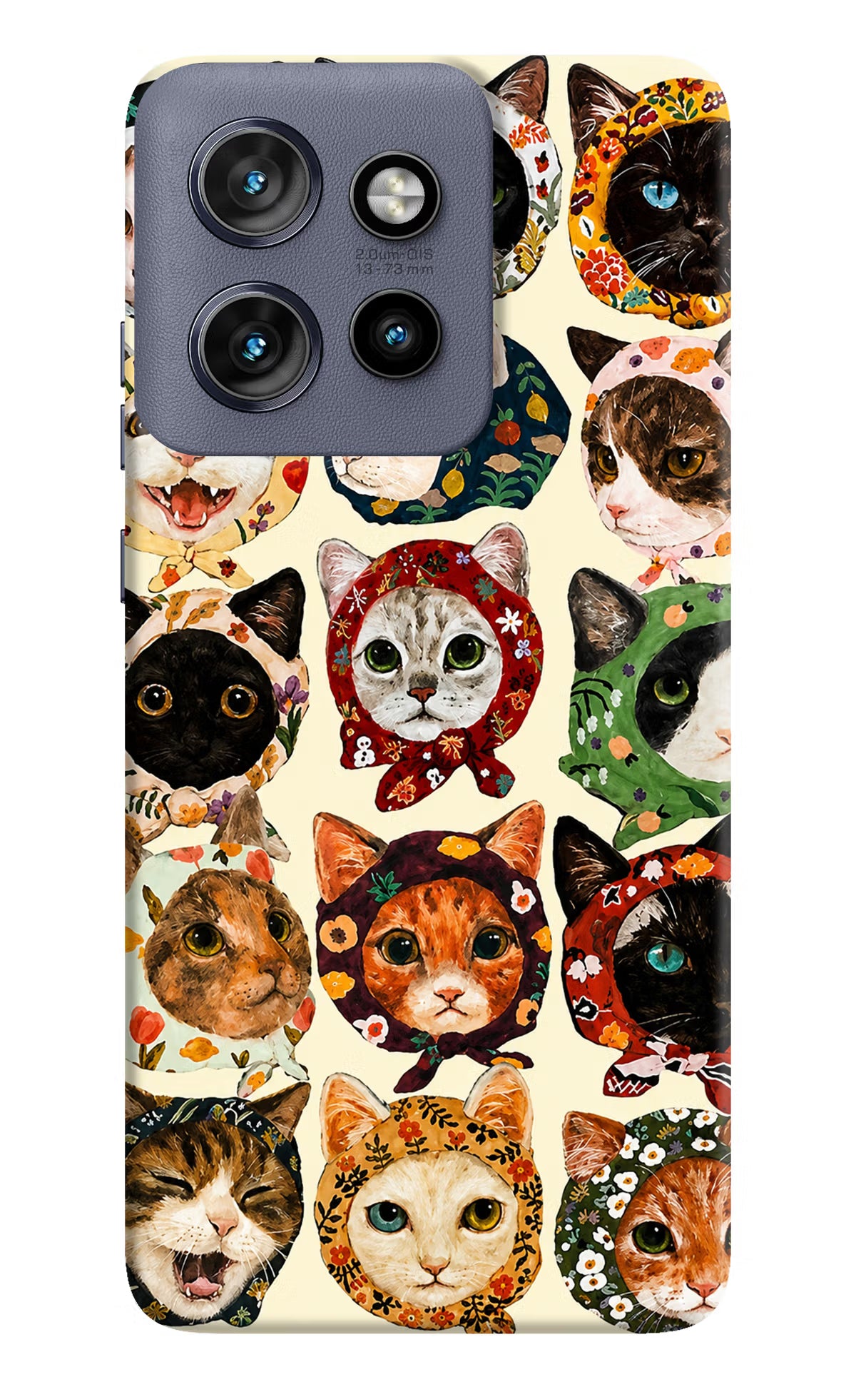 Cool Cat Moto Edge 50 Neo Back Cover - Cool Cat Moto Edge 50 Neo Back Cover Cool Cat Moto Edge 50 Neo Back Cover