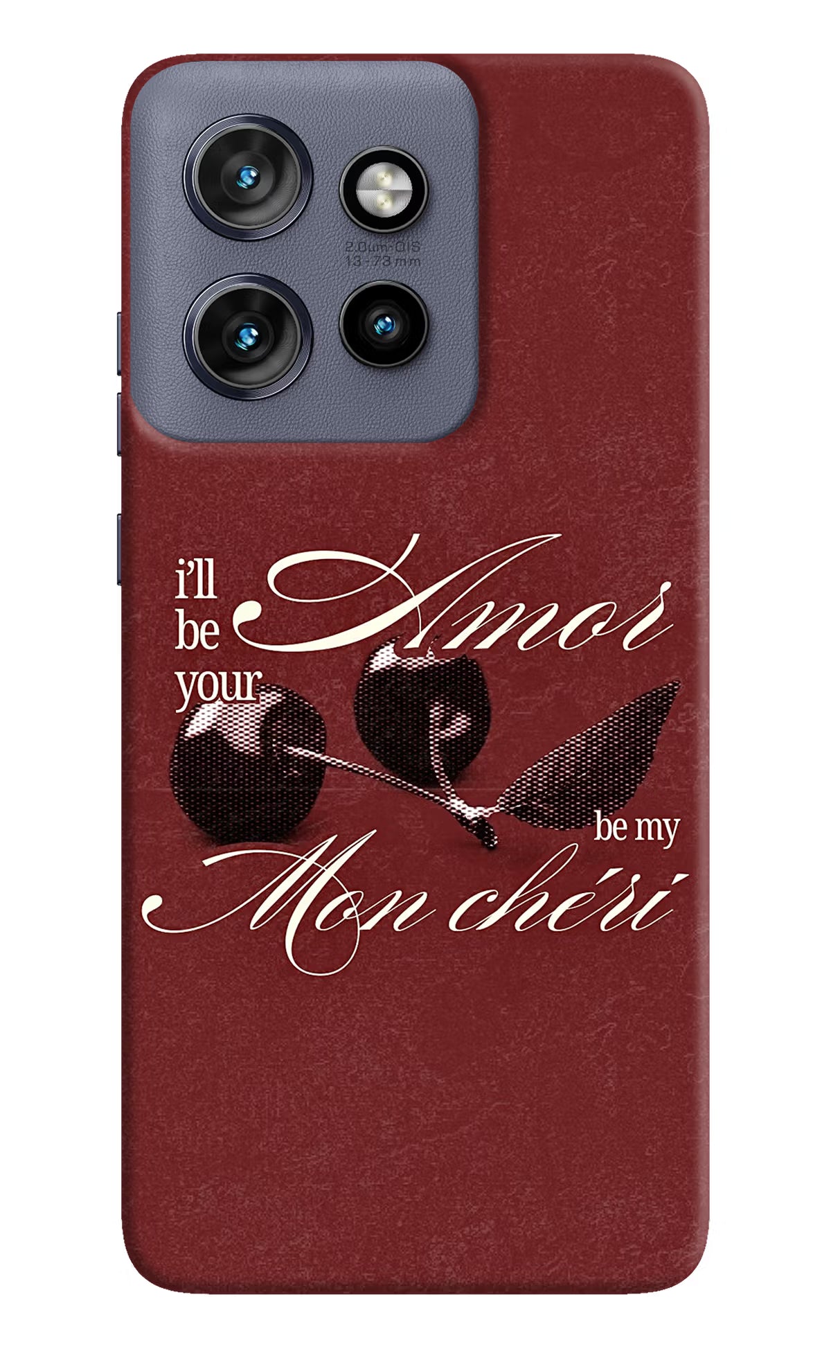 Velvet Cherry Moto Edge 50 Neo Back Cover - Velvet Cherry Moto Edge 50 Neo Back Cover Velvet Cherry Moto Edge 50 Neo Back Cover