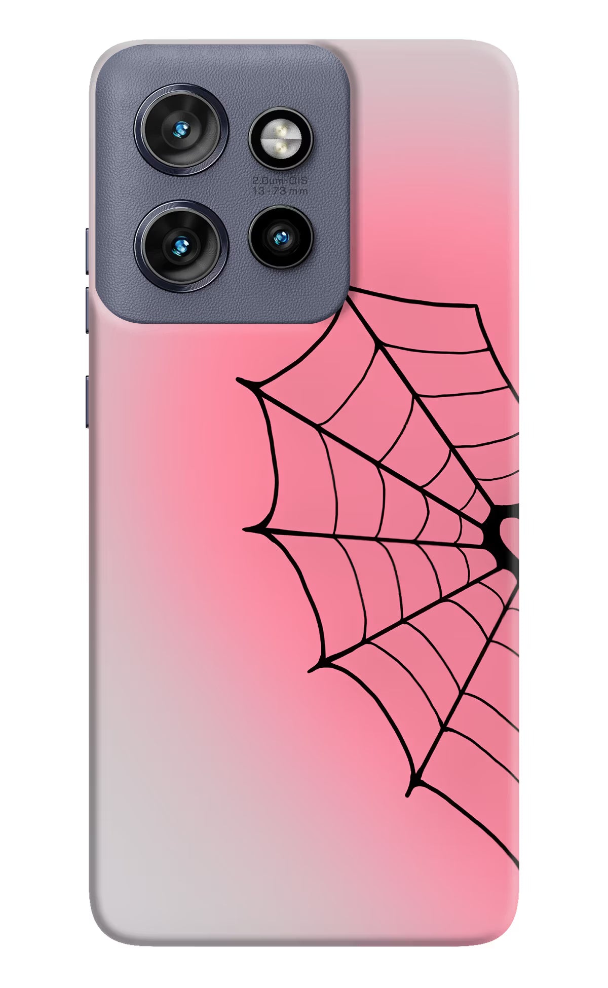 Pink Web Moto Edge 50 Neo Back Cover - Pink Web Moto Edge 50 Neo Back Cover Pink Web Moto Edge 50 Neo Back Cover