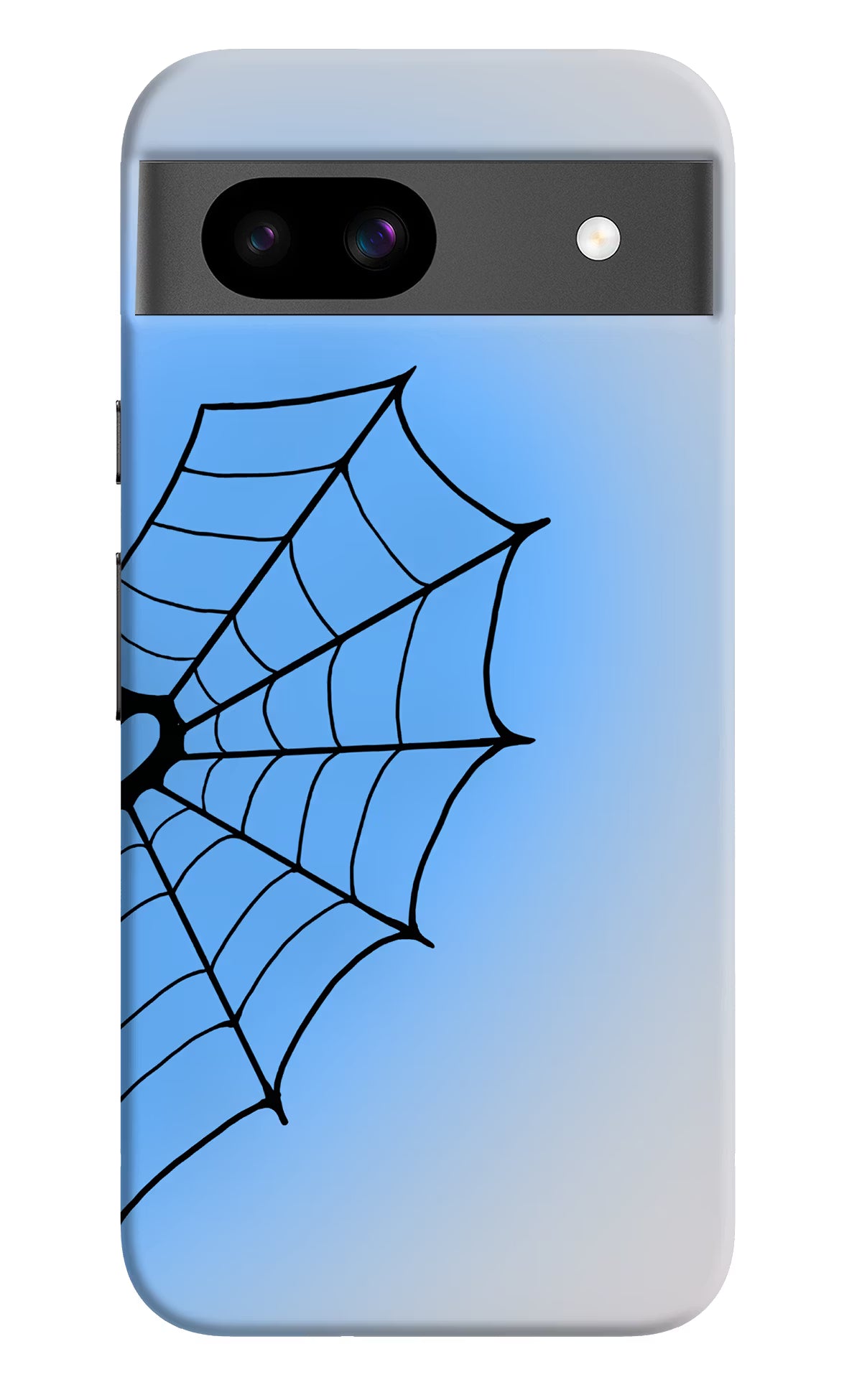 Blue Web Google Pixel 8A Back Cover - Blue Web Google Pixel 8A Back Cover Blue Web Google Pixel 8A Back Cover
