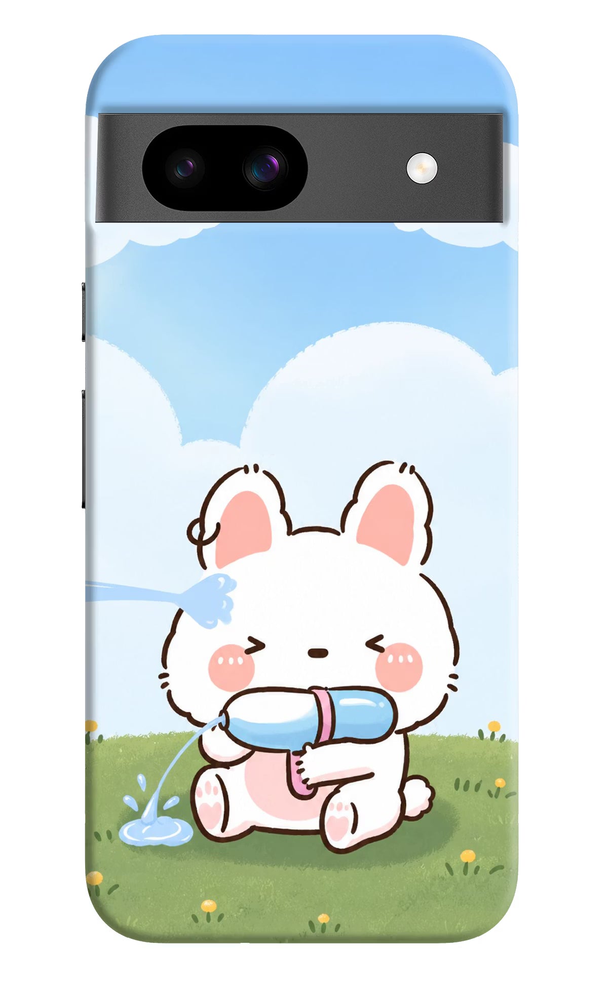 Bunny Treat Google Pixel 8A Back Cover - Bunny Treat Google Pixel 8A Back Cover Bunny Treat Google Pixel 8A Back Cover