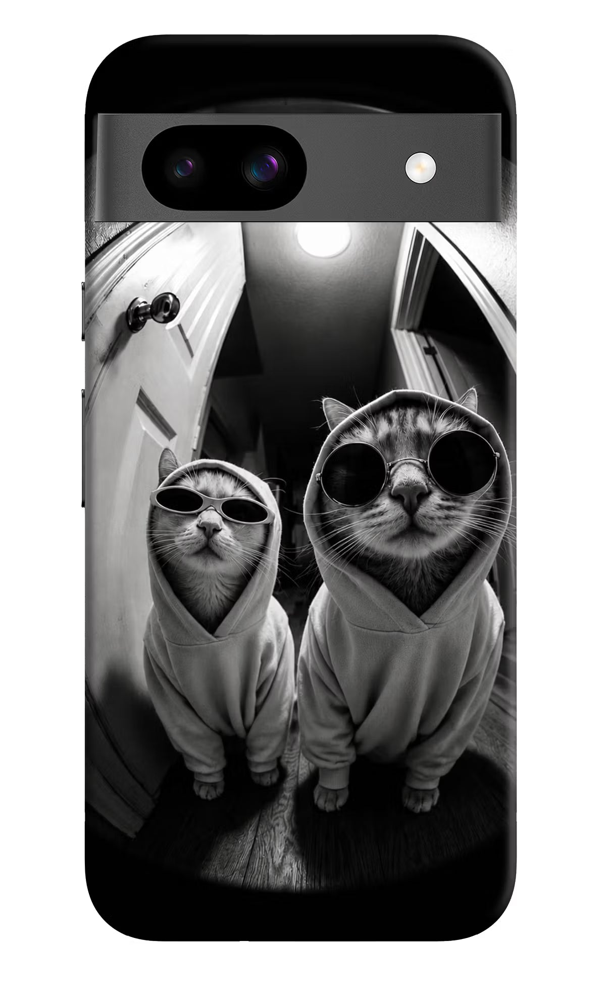 Hood Cats Google Pixel 8A Back Cover - Hood Cats Google Pixel 8A Back Cover Hood Cats Google Pixel 8A Back Cover