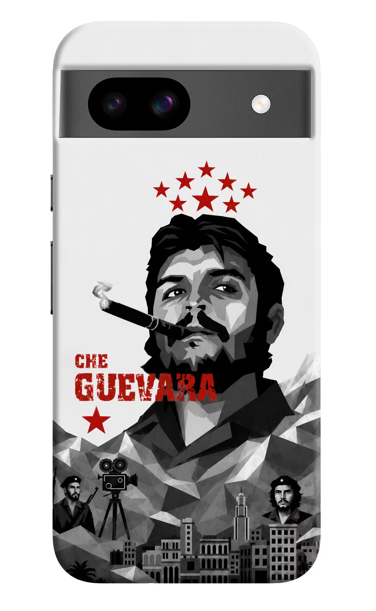 Che Guevara Iconic Google Pixel 8A Back Cover - Che Guevara Iconic Google Pixel 8A Back Cover Che Guevara Iconic Google Pixel 8A Back Cover