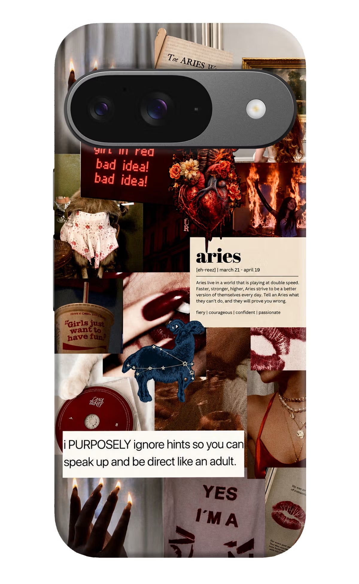 Zodiac Aries Google Pixel 9 Back Cover - Zodiac Aries Google Pixel 9 Back Cover Zodiac Aries Google Pixel 9 Back Cover