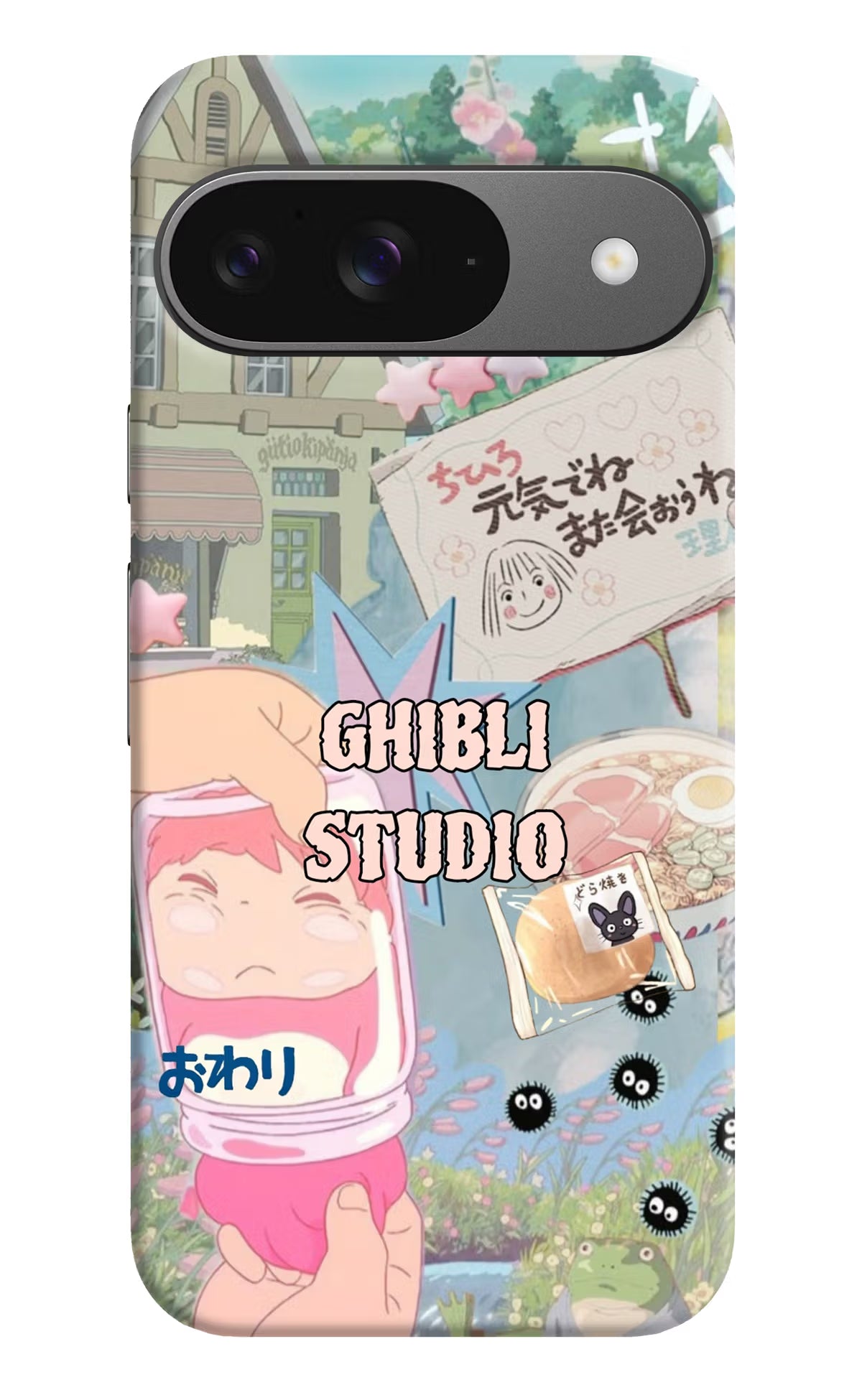 Studio Ghibli Google Pixel 9 Back Cover - Studio Ghibli Google Pixel 9 Back Cover Studio Ghibli Google Pixel 9 Back Cover