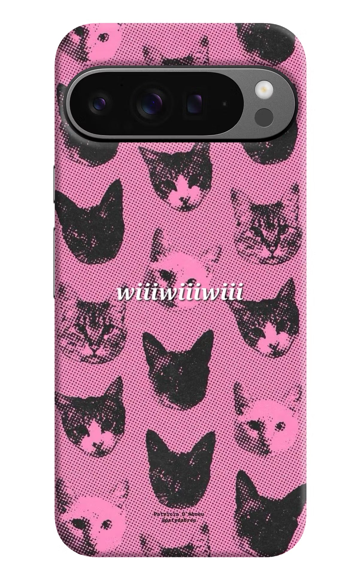 Pink Cats Google Pixel 9 Pro Back Cover - Pink Cats Google Pixel 9 Pro Back Cover Pink Cats Google Pixel 9 Pro Back Cover
