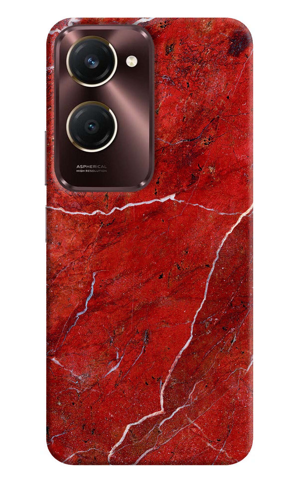 Red Marble Design iQOO Z9 Lite 5G Back Cover - Red Marble Design iQOO Z9 Lite 5G Back Cover Red Marble Design iQOO Z9 Lite 5G Back Cover
