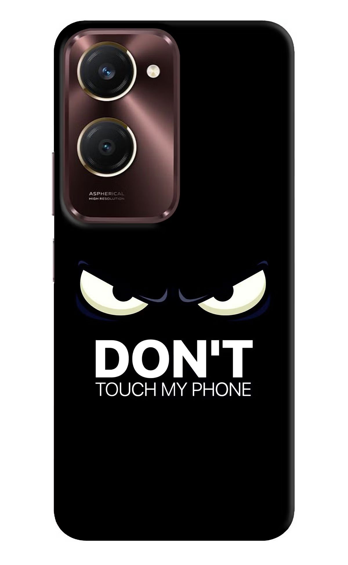 Don'T Touch My Phone iQOO Z9 Lite 5G Back Cover - Don'T Touch My Phone iQOO Z9 Lite 5G Back Cover Don'T Touch My Phone iQOO Z9 Lite 5G Back Cover
