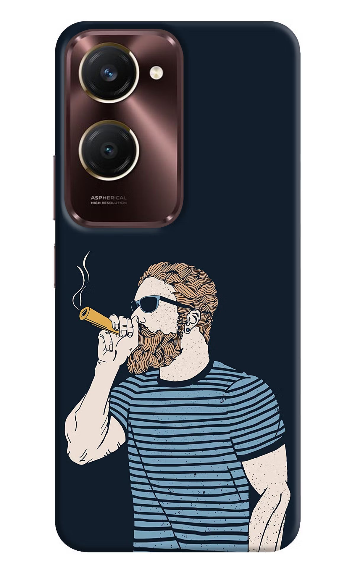 Smoking iQOO Z9 Lite 5G Back Cover - Smoking iQOO Z9 Lite 5G Back Cover Smoking iQOO Z9 Lite 5G Back Cover