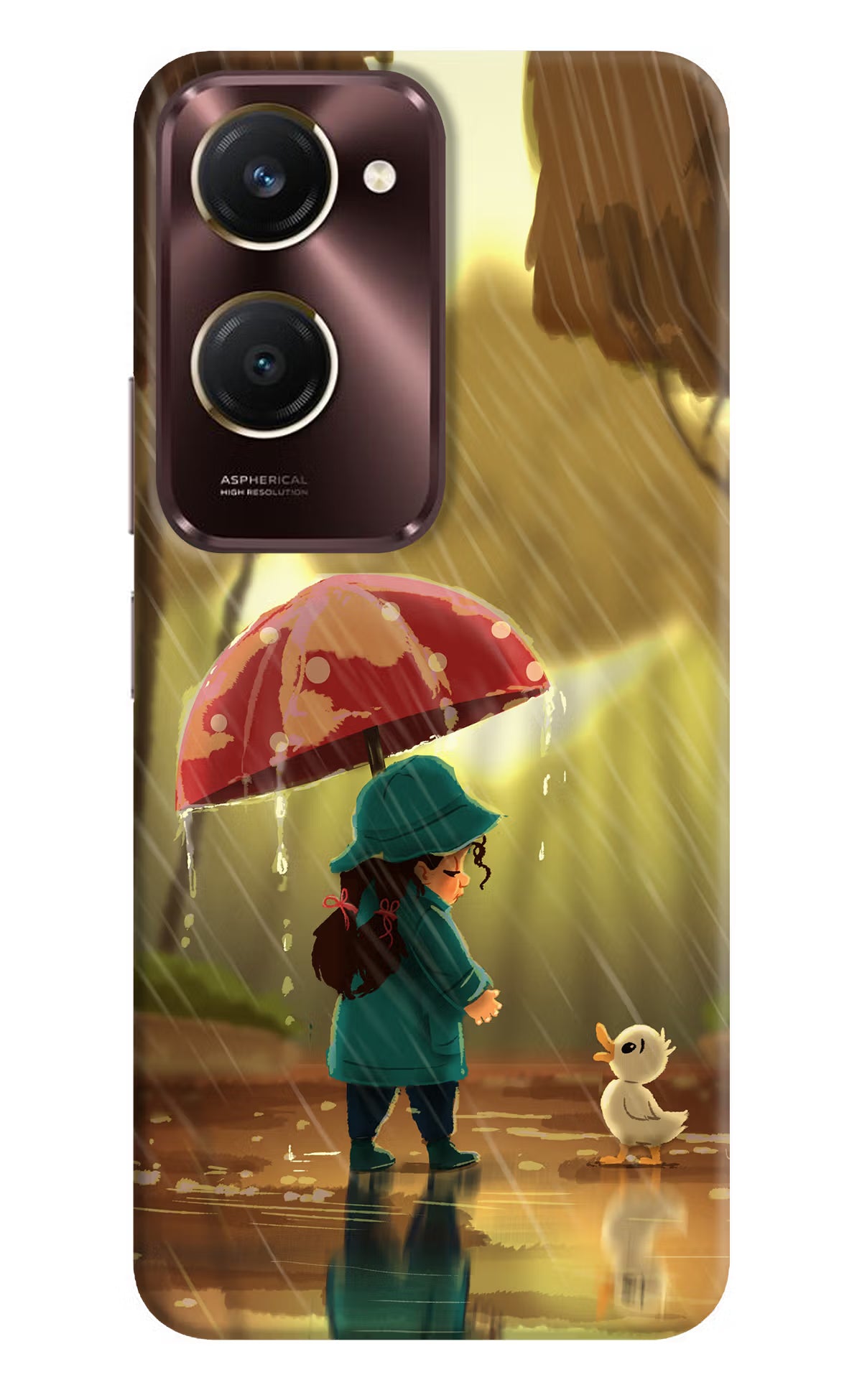 Rainy Day iQOO Z9 Lite 5G Back Cover - Rainy Day iQOO Z9 Lite 5G Back Cover Rainy Day iQOO Z9 Lite 5G Back Cover