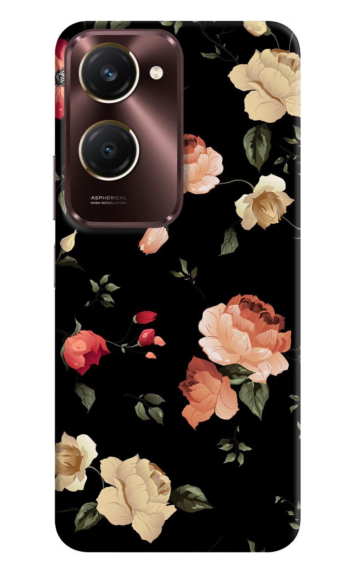 Flowers iQOO Z9 Lite 5G Back Cover - Flowers iQOO Z9 Lite 5G Back Cover Flowers iQOO Z9 Lite 5G Back Cover