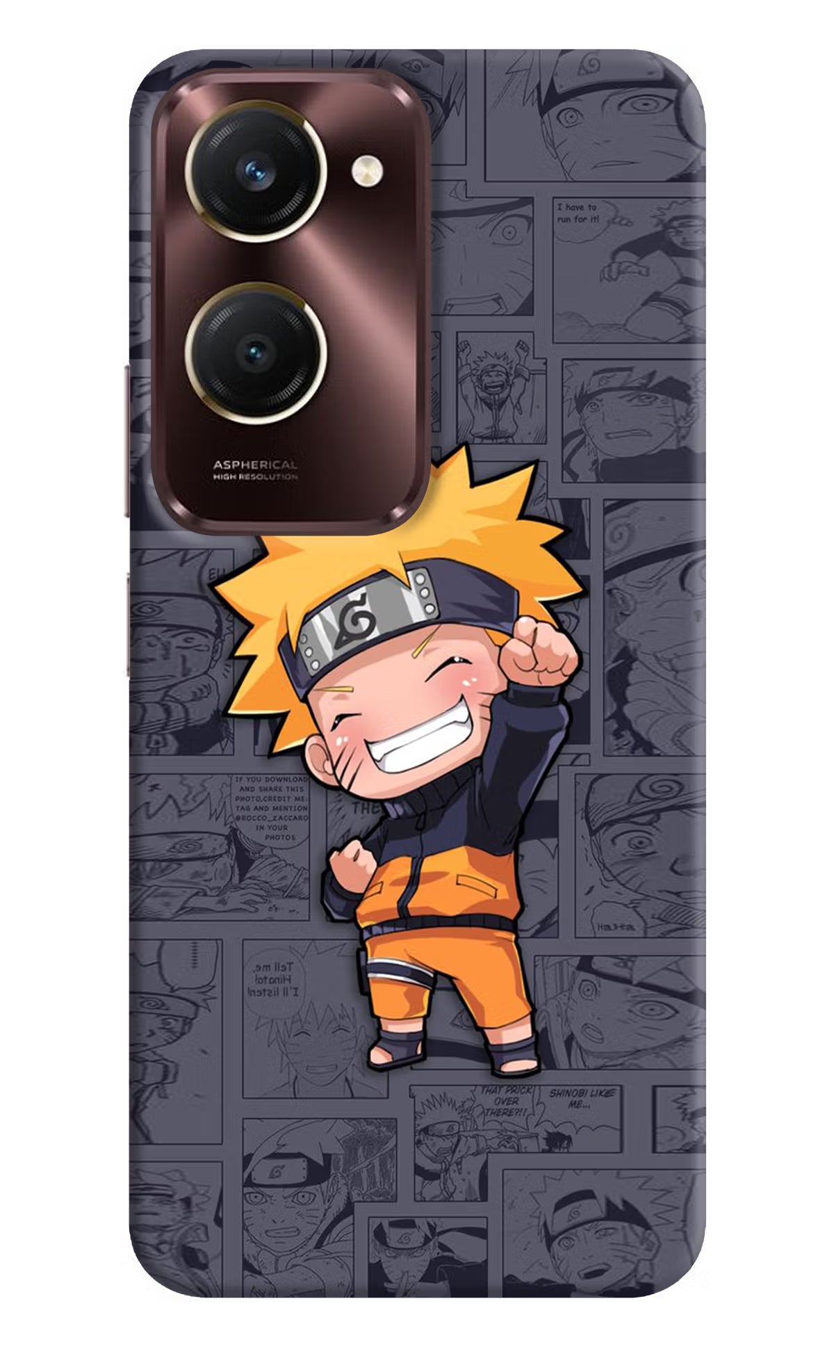 Chota Naruto iQOO Z9 Lite 5G Back Cover - Chota Naruto iQOO Z9 Lite 5G Back Cover Chota Naruto iQOO Z9 Lite 5G Back Cover