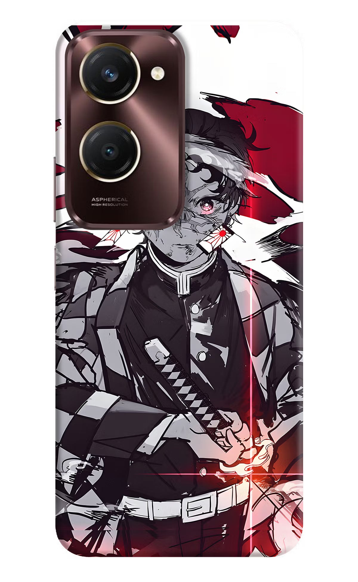 Demon Slayer iQOO Z9 Lite 5G Back Cover - Demon Slayer iQOO Z9 Lite 5G Back Cover Demon Slayer iQOO Z9 Lite 5G Back Cover