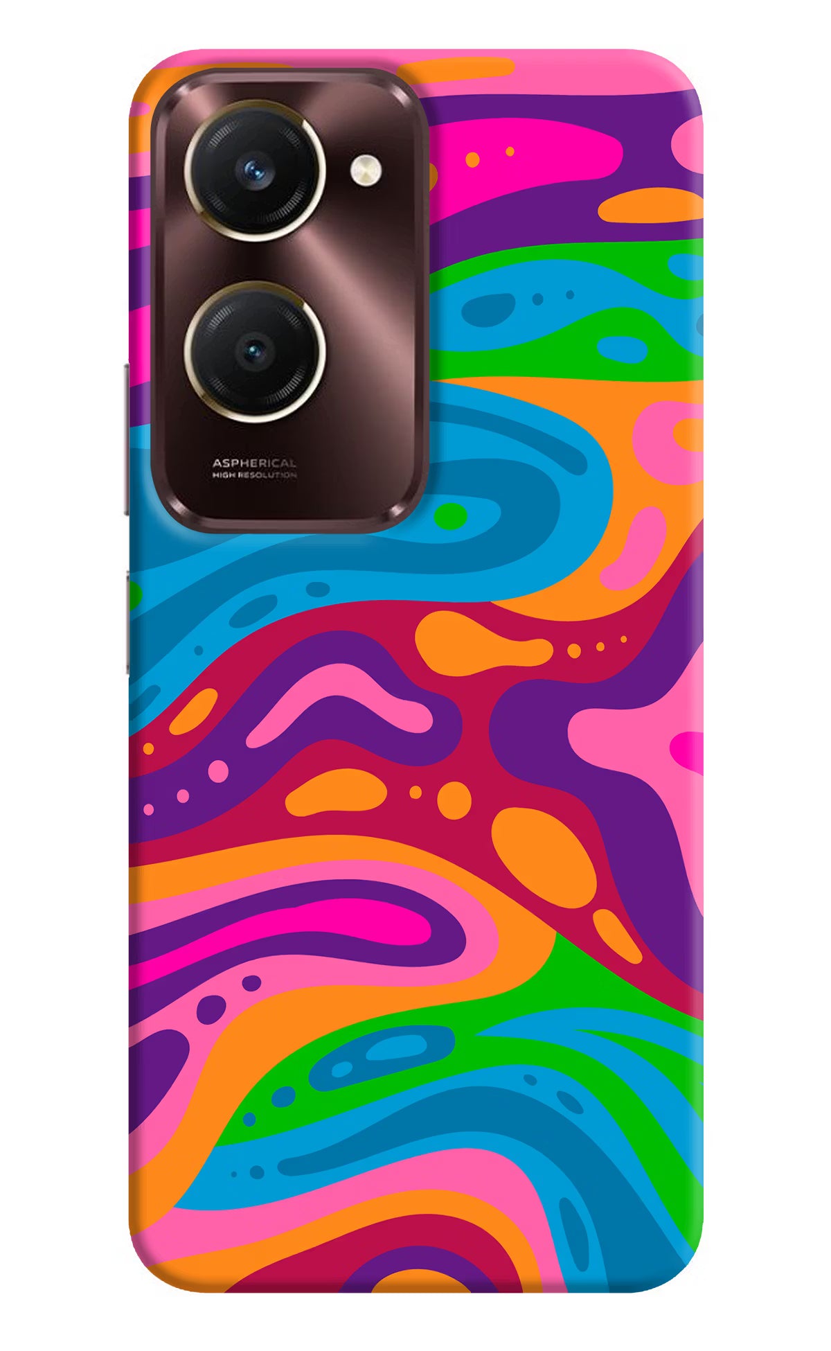 Trippy Pattern iQOO Z9 Lite 5G Back Cover - Trippy Pattern iQOO Z9 Lite 5G Back Cover Trippy Pattern iQOO Z9 Lite 5G Back Cover
