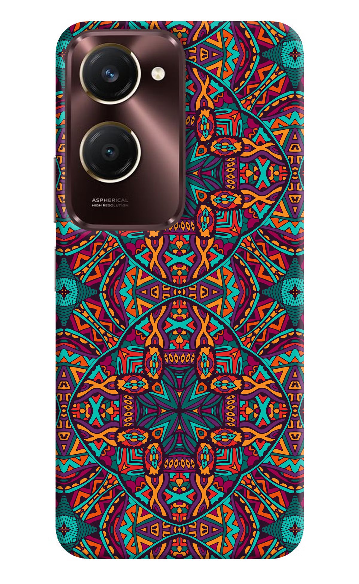 Colour Mandala iQOO Z9 Lite 5G Back Cover - Colour Mandala iQOO Z9 Lite 5G Back Cover Colour Mandala iQOO Z9 Lite 5G Back Cover