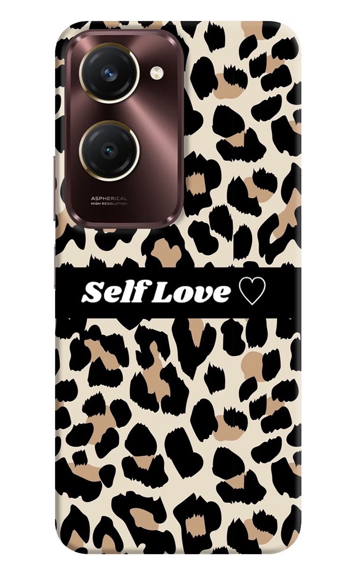 Leopard Print Self Love iQOO Z9 Lite 5G Back Cover - Leopard Print Self Love iQOO Z9 Lite 5G Back Cover Leopard Print Self Love iQOO Z9 Lite 5G Back Cover