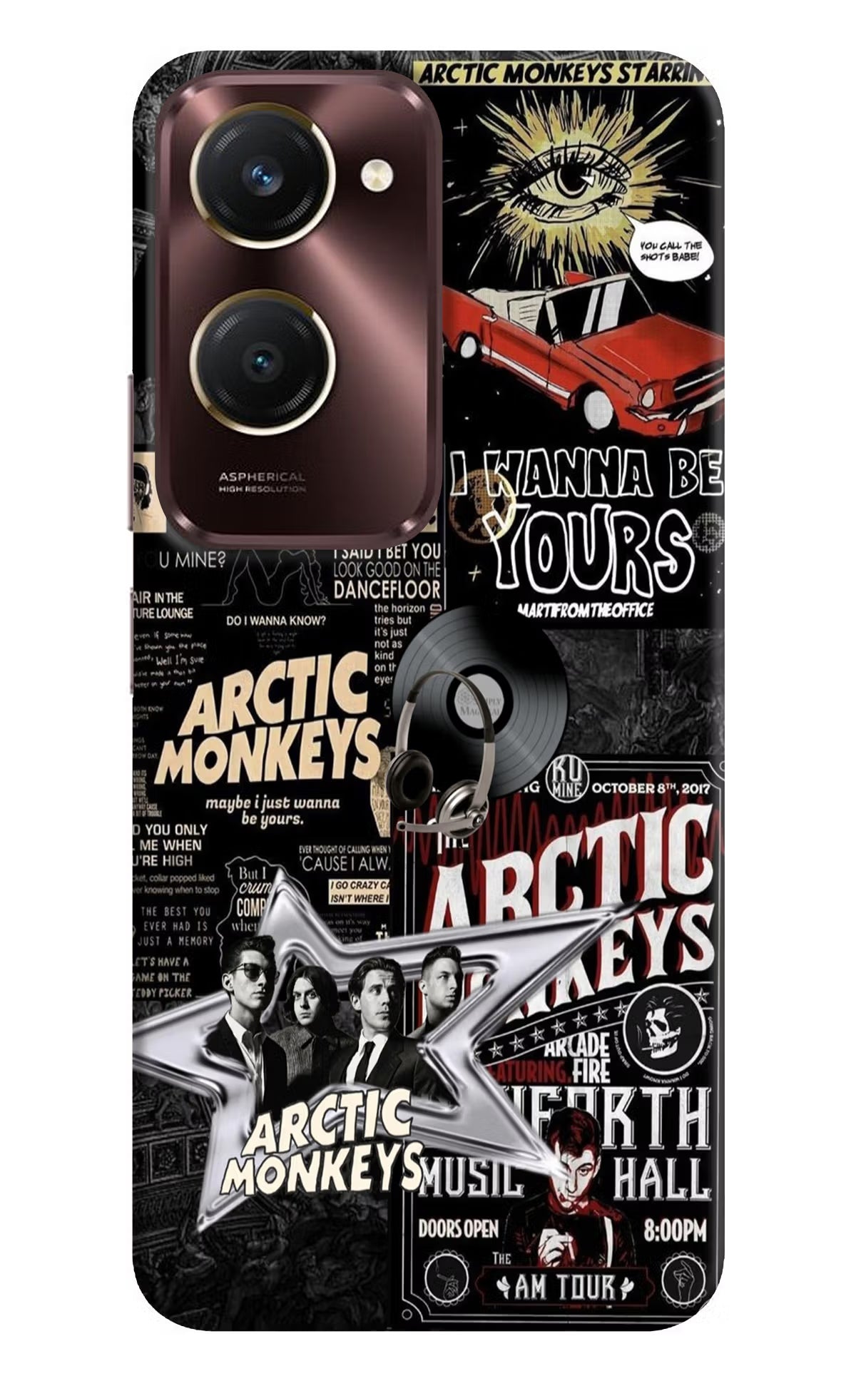 Arctic Monkeys iQOO Z9 Lite 5G Back Cover - Arctic Monkeys iQOO Z9 Lite 5G Back Cover Arctic Monkeys iQOO Z9 Lite 5G Back Cover
