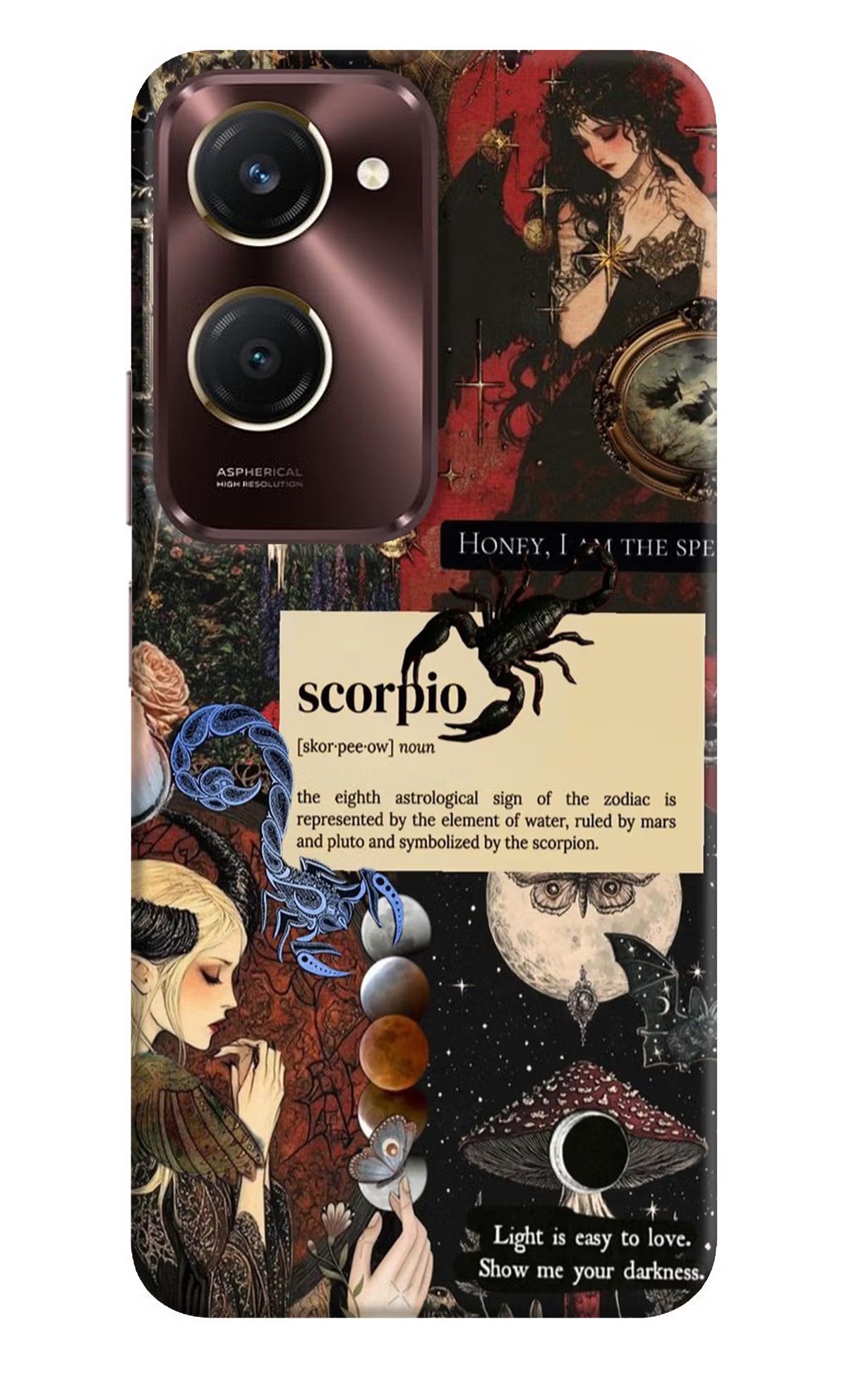 Scorpio Zodiac iQOO Z9 Lite 5G Back Cover - Scorpio Zodiac iQOO Z9 Lite 5G Back Cover Scorpio Zodiac iQOO Z9 Lite 5G Back Cover