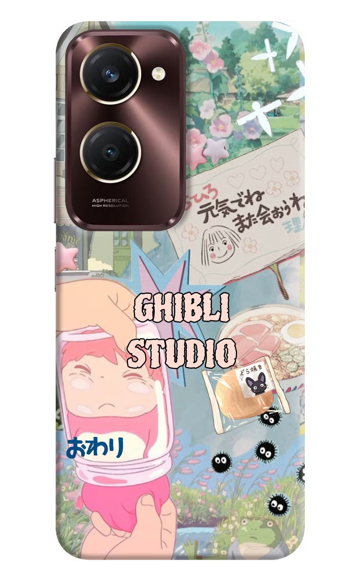 Studio Ghibli iQOO Z9 Lite 5G Back Cover - Studio Ghibli iQOO Z9 Lite 5G Back Cover Studio Ghibli iQOO Z9 Lite 5G Back Cover