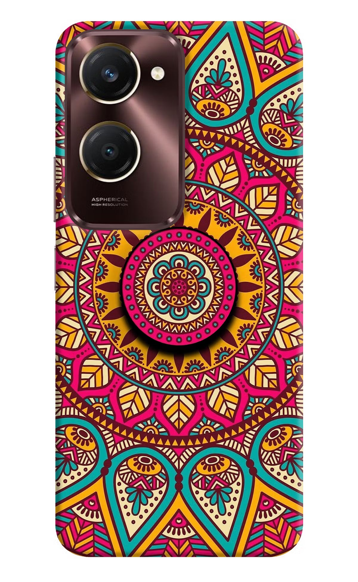 Mandala iQOO Z9 Lite 5G Pop Case - Mandala iQOO Z9 Lite 5G Pop Case Mandala iQOO Z9 Lite 5G Pop Case