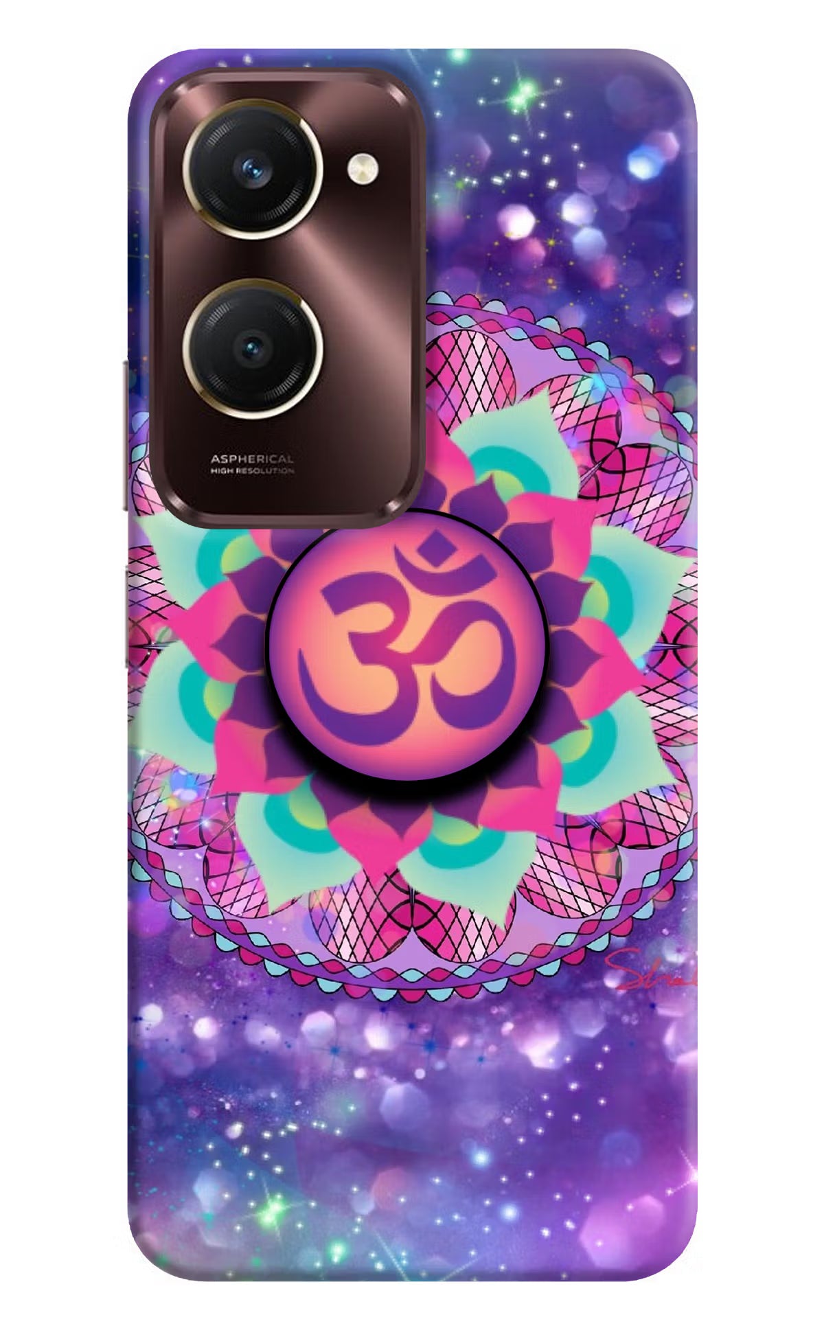 Om Purple iQOO Z9 Lite 5G Pop Case - Om Purple iQOO Z9 Lite 5G Pop Case Om Purple iQOO Z9 Lite 5G Pop Case
