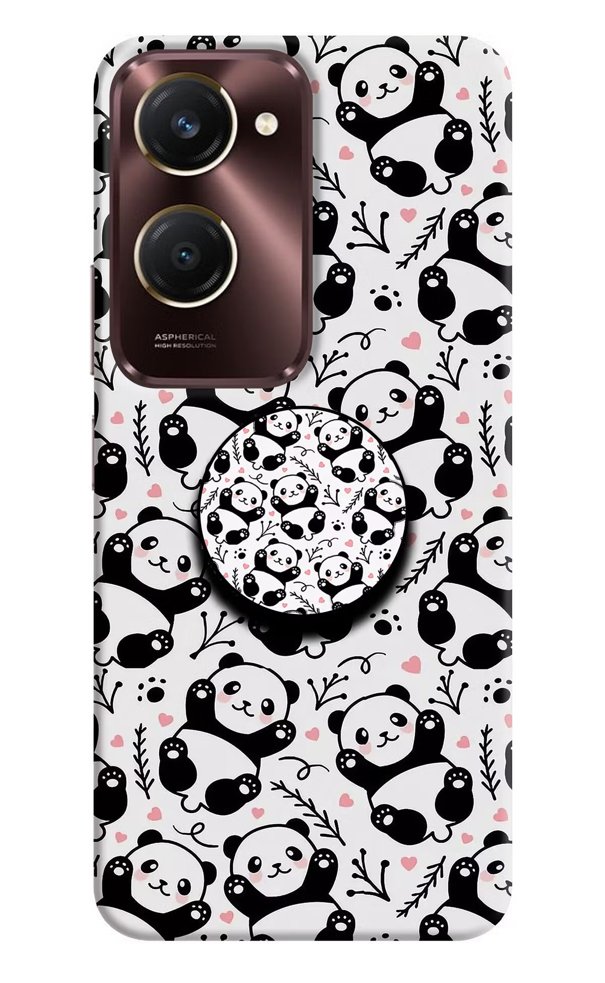 Cute Panda iQOO Z9 Lite 5G Pop Case - Cute Panda iQOO Z9 Lite 5G Pop Case Cute Panda iQOO Z9 Lite 5G Pop Case