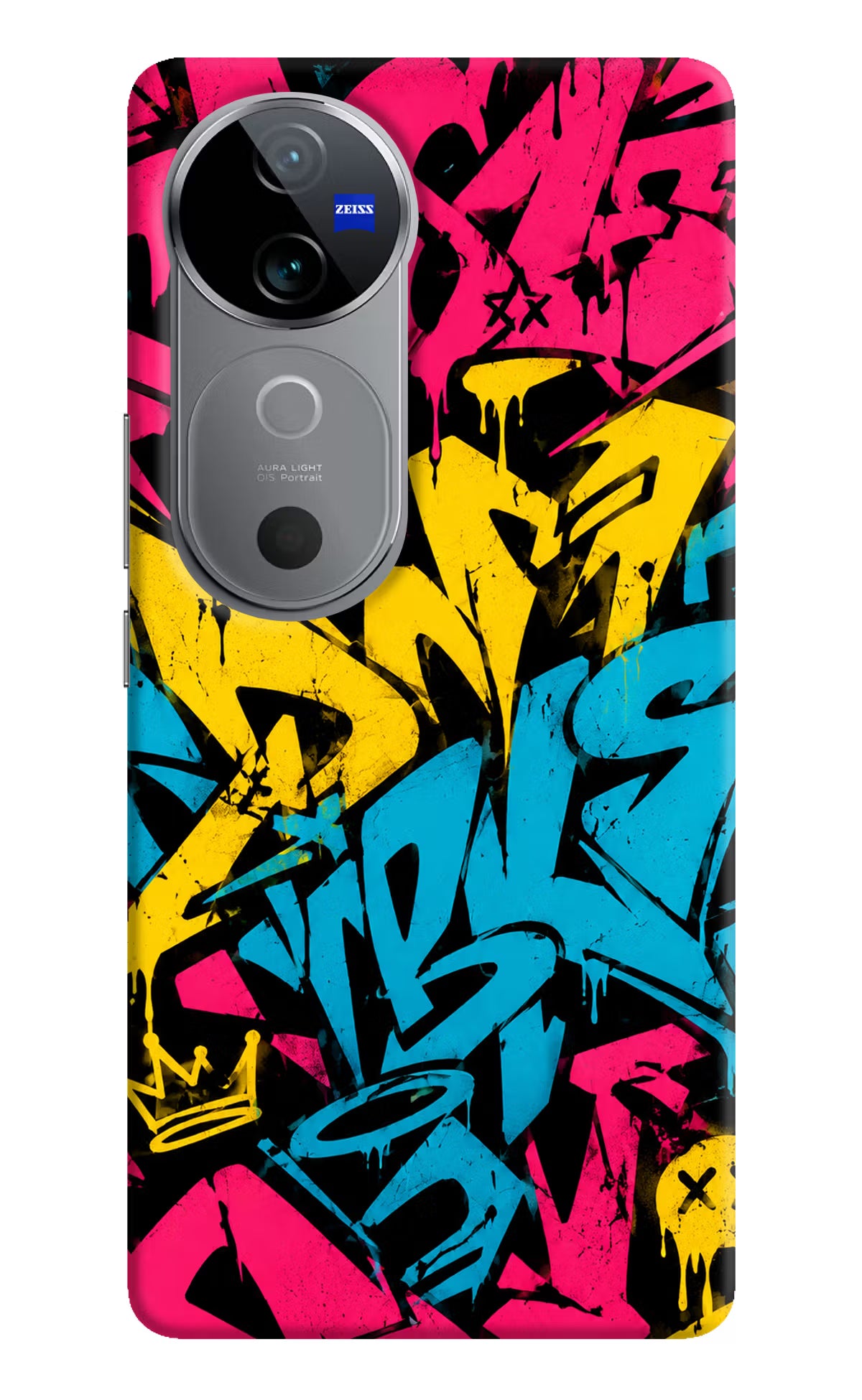Graffiti Vibe Vivo V40 5G Back Cover - Graffiti Vibe Vivo V40 5G Back Cover Graffiti Vibe Vivo V40 5G Back Cover