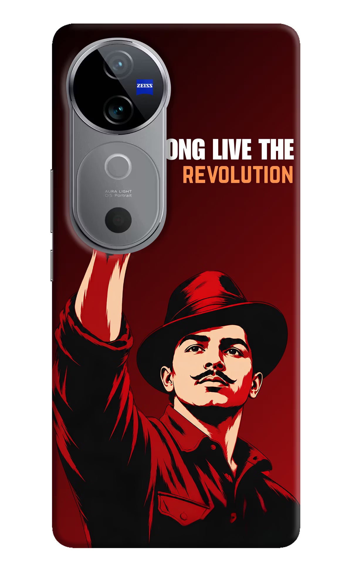 Bhagat Singh Revolution Vivo V40 5G Back Cover - Bhagat Singh Revolution Vivo V40 5G Back Cover Bhagat Singh Revolution Vivo V40 5G Back Cover